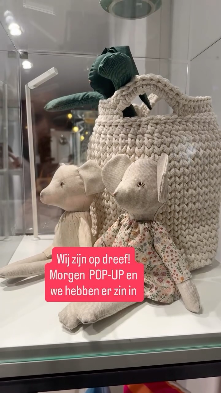 Yeahhhh morgen kun je leuke goodies bekijken, voelen en shoppen!