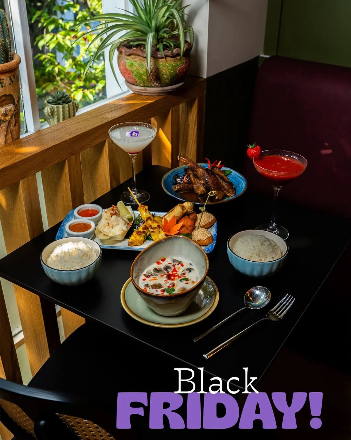 🍽️ Black Friday Special at @lamnamrestaurant 🇹🇭✨
Spice up your Black Friday on 28th November with 10% OFF your evening meal when you pre-book and use code BLACK10!
Craving Pad Thai, Green Curry, or Mango Sticky Rice? Now’s the perfect time to treat yourself (and your wallet).
Bring your friends, your family, or just your appetite and the team at Lam Nam Moon will take care of the rest. 😋🖤
📞 01707 419170
🌍 www.lam-nam.co.uk
📍 49 Wigmores N, Welwyn Garden City, AL8 6PG
#blackfriday #foodiedeals #authenticthai #hertfordshirebusiness #hertfordshirefood #welwyn #welwyngardencity #thai #thaifood #thairestaurant #lamnammoon #supportsmallbusiness #eatlocal