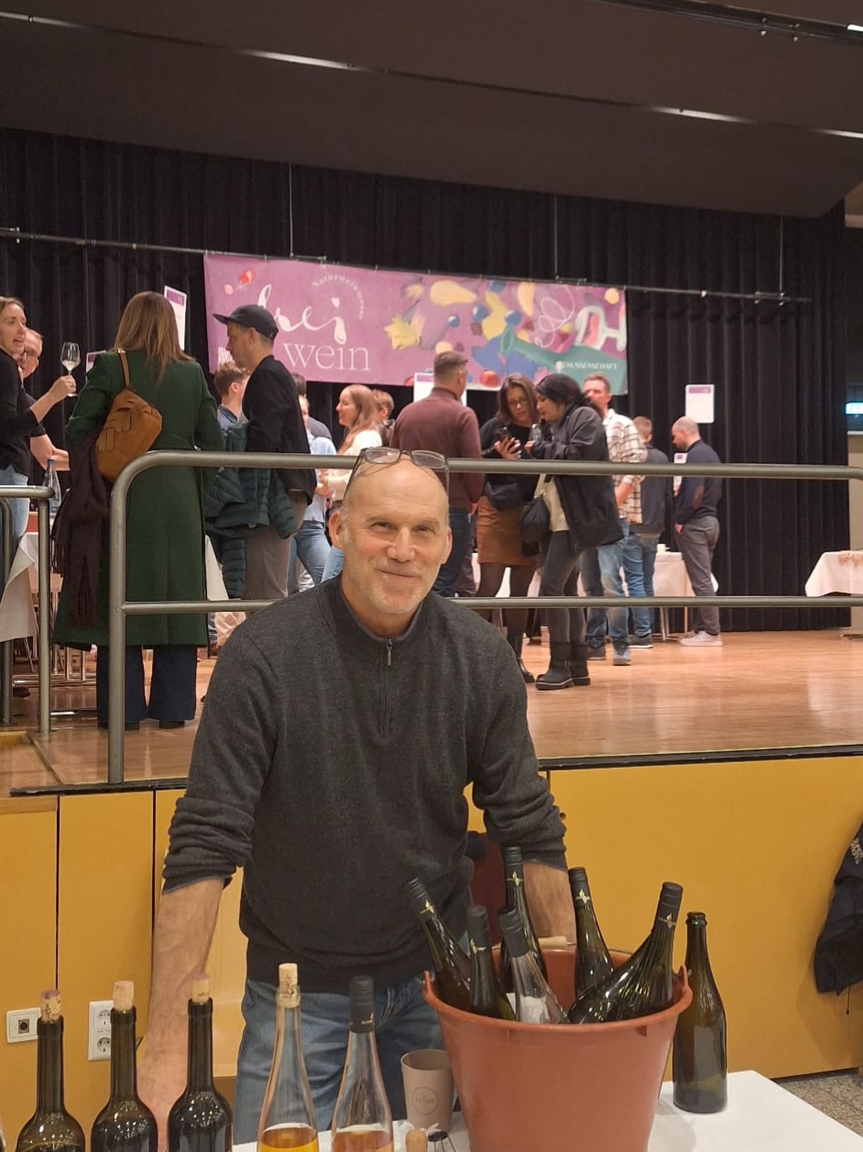 Auch wir waren dieses Jahr bei der @frei.wein mit unseren PIWI-Weinen mit dabei 🫶
#Freiburg #wein #naturalwines