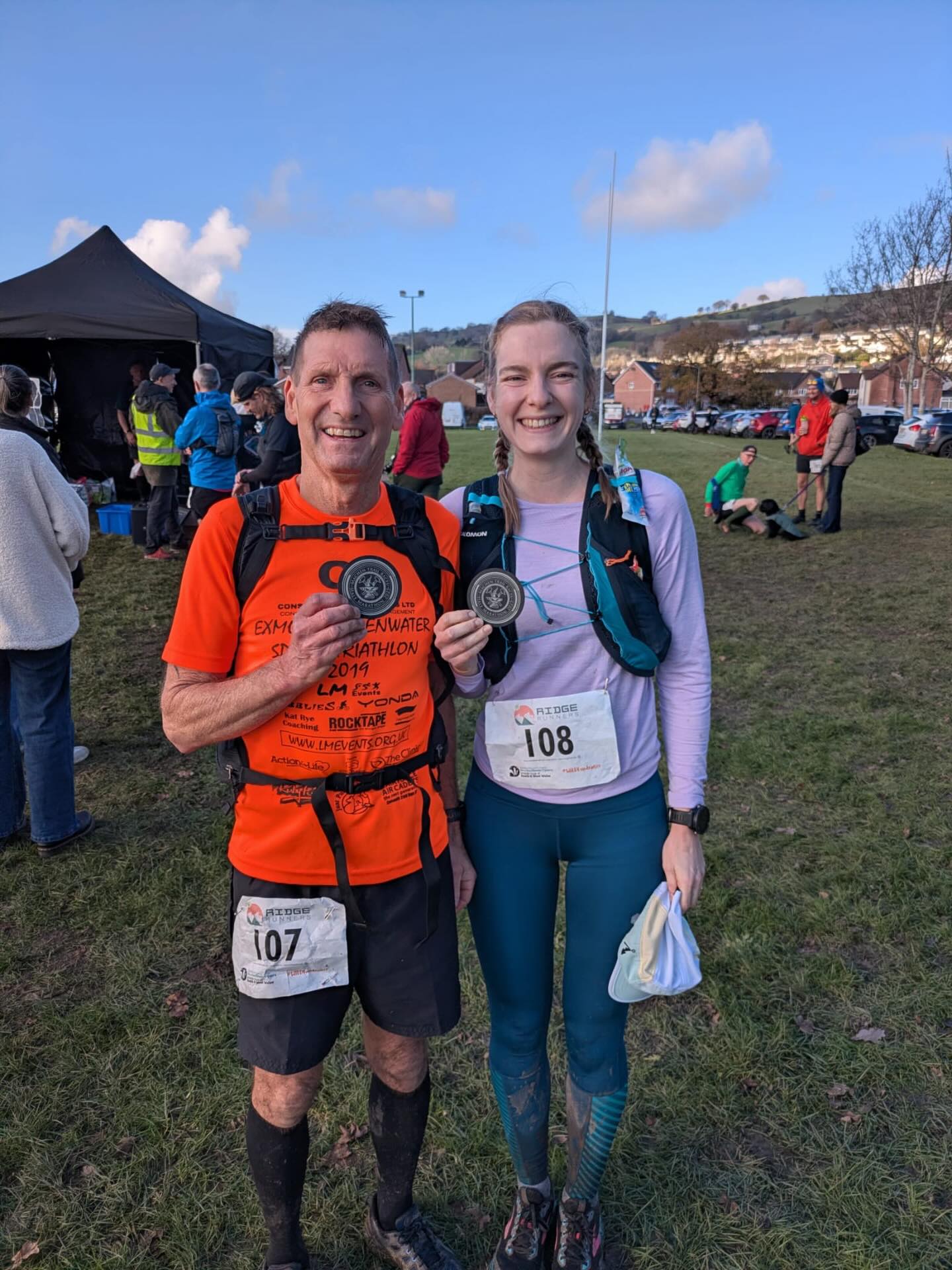 🏅 Medal Monday🏅
Becca took on the @ridge_runners_wales Machen trail half with her dad on Saturday in super muddy conditions! Well done both 🏃🏽♀️💪🏽 We love a father & daughter combo! 🫶🏻
Our monthly parks and pints social on Friday returned & we had another social ride on Sunday 🤩 Thanks to all who came along and @sammontague12 & @jdrasq for organising again 🙌
Thanks to our members who came along to the @trelaiparkrun and supported the event for @cavuhb & @mindcharity 🧠 🤩
💛💙🖤
#cardifftriathletes #trailrunning #triathlon #bestclubintheworld