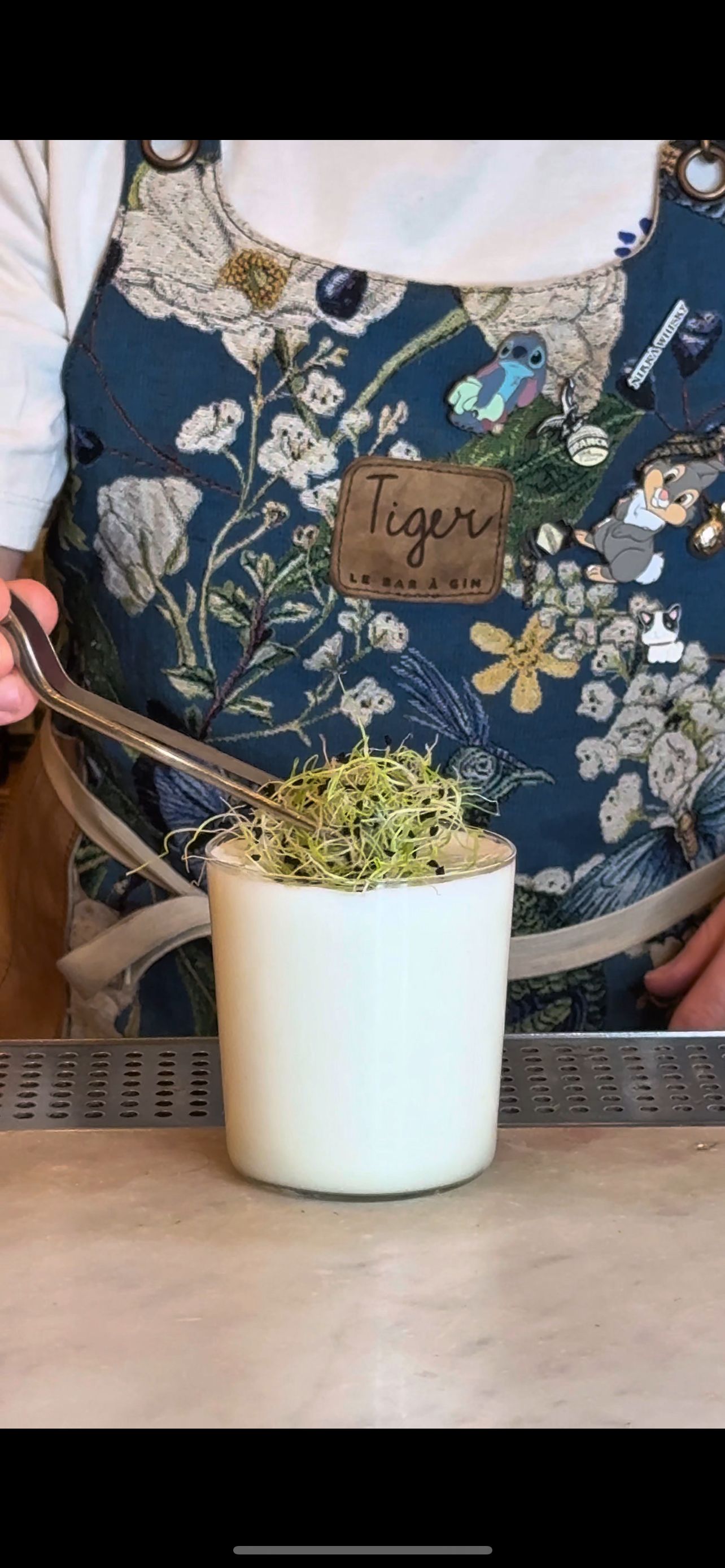 Notre gin du mois @thegardener_gin et son cocktail création.
*l’abus d’alcool est dangereux pour la santé. À consommer avec modération.