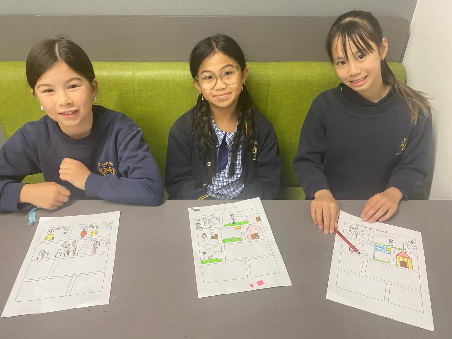 Our grade 3/4 students have been bringing Charlotte’s Web to life through comic strips! They showed creativity, curiosity, and perseverance as they planned their stories, drew illustrations, and added speech bubbles. This project helped them practise narrative writing, sequencing events, and expressing ideas visually—all while having fun and sharing their love of reading!