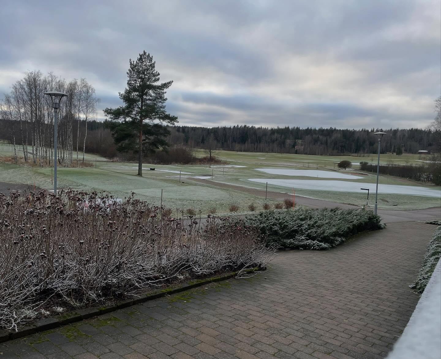 Päivän tilanne. 0 C