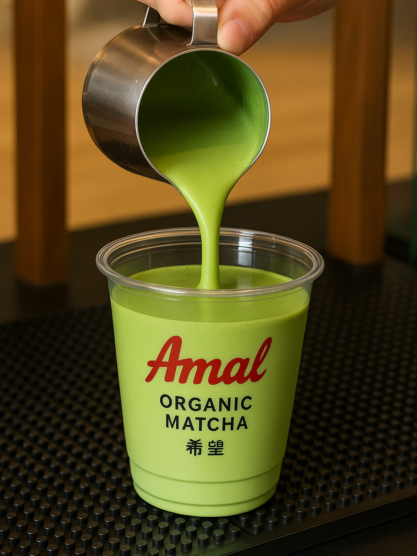 When the green is giving ๐๐๐คชโ๏ธ #amalmatcha #ceremonialgradematcha