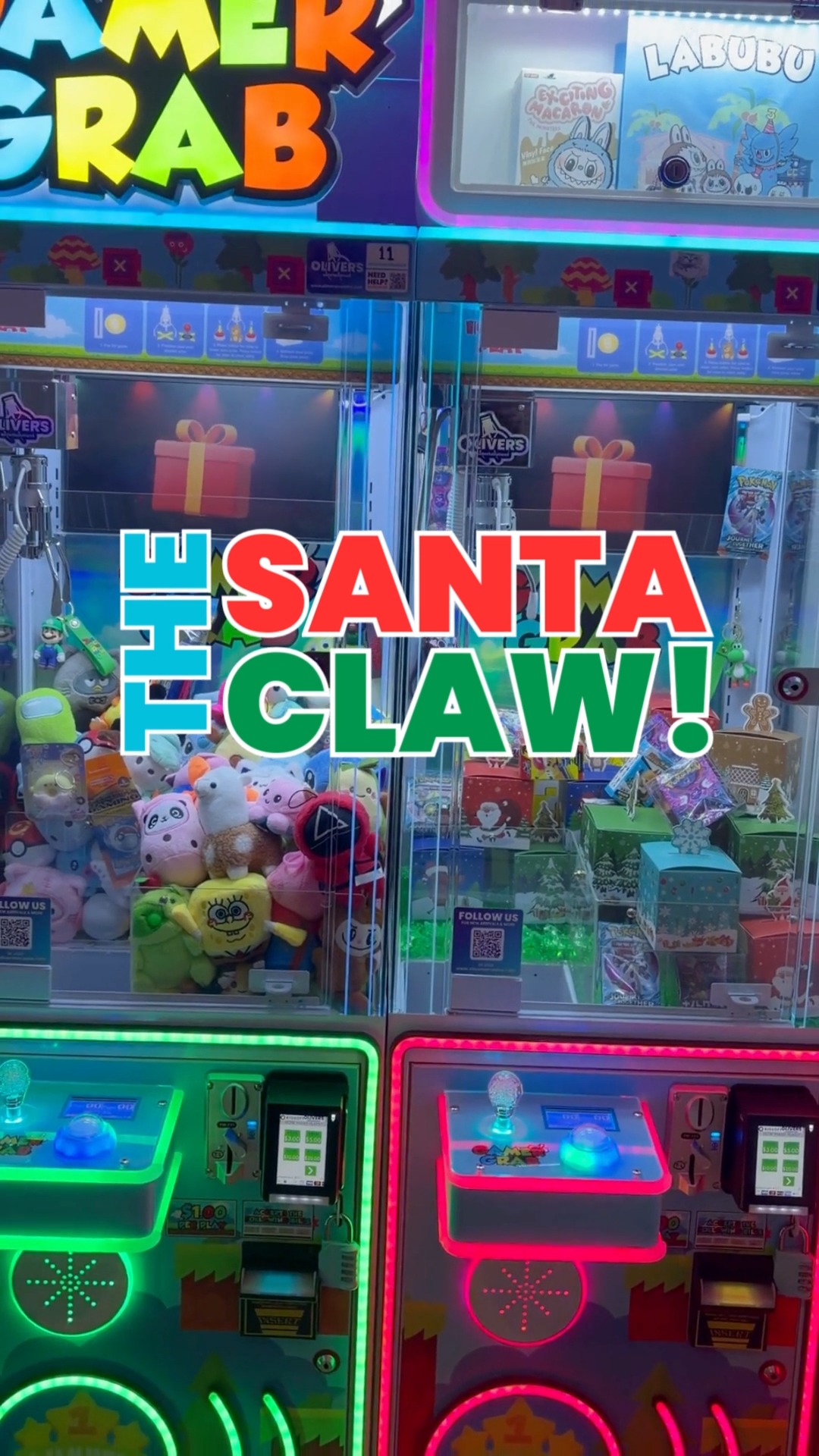 Holiday boxes have dropped 🎄
Grab one. Win something.
Pull the right box and unlock the Mega Prize 👀🔑
📍 Mills Market • Orlando
December only.
#OliversArcades #ClawMachine #ArcadeLife #OrlandoEats #OrlandoThings #HolidayPopUp #MysteryBox #Mills50
