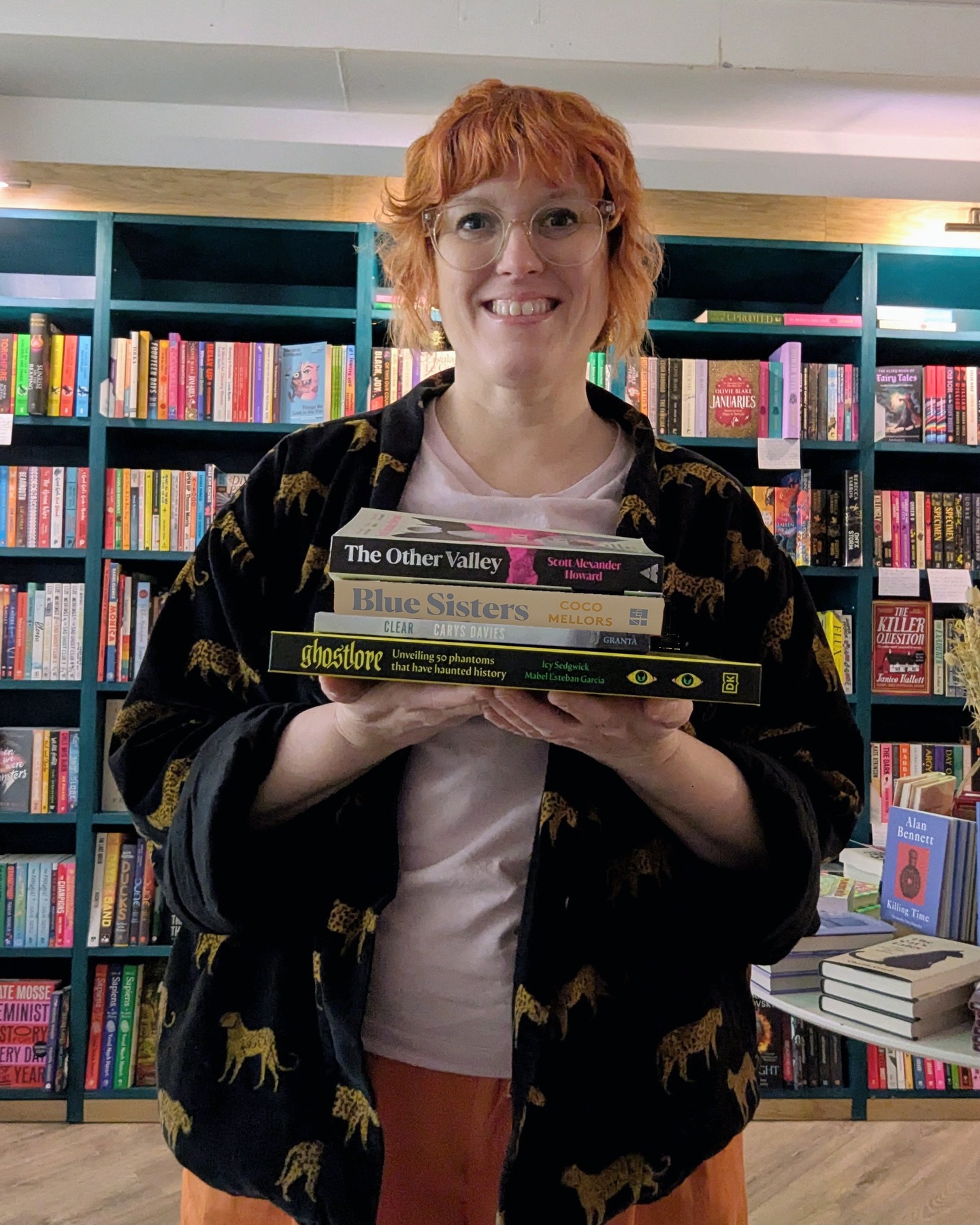 Hello! Bookseller Nicola here to share some of my favourite reads this year.
..............................................................................
The Other Valley by Scott Alexander Howard
A masterclass in deftly building a world with restraint while maintaining a laser focus on the characters. I adored this book and the story stayed with me long after finishing it. It will break your heart but also put it back together again. A thoroughly enjoyable read with a high concept premise.
..............................................................................
Blue Sisters by Coco Mellors
I love Coco Mellors’ writing style and Blue Sisters is no exception. It’s a beautiful meditation on sibling love, loss and the pain that women carry. It’s heartbreaking at times but tempered with plenty of hope and grit.
..............................................................................
Clear by Carys Davies
An achingly beautiful and atmospheric novel, I was hooked from the first paragraph. The remote island setting is evocatively rendered, a true feast for the senses. A small but mighty gem of a book. Just read it.
..............................................................................
Ghostlore by Icy Sedgwick and illustrated by Mabel Esteban Garcia
Impeccably researched, with gloriously, ghoulish illustrations, Ghostlore is a delightfully dark book to dip into on a winter’s evening. Featuring well known and hauntingly obscure phantoms from around the world, it’s perfect for horror and folklore fans alike.
#staffpicks #bookrecommendations #bookrecs #indiebookshop #bristolbookshop #bookstagramuk #bookshopping #booksbooksbooks
#theothervalley #bluesisters #Clear #Ghostlore