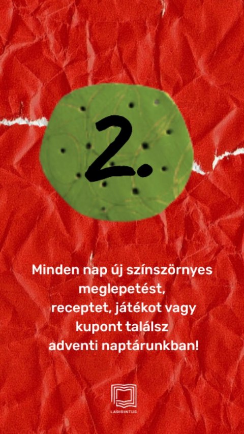 2. NAP 🤗💕🩹 ADVENTI KALENDÁRIUMUNKBAN! Készüljünk együtt az érzelmekkel teli ünnepekre! ✨️💛🎄 Minden nap új színszörnyes meglepetést, receptet, játékot vagy kupont találsz adventi naptárunkban!
#érzelmek #színszörny
#advent #adventikalendárium #receptek #drszínszörny #labikidsbooks #annallenas