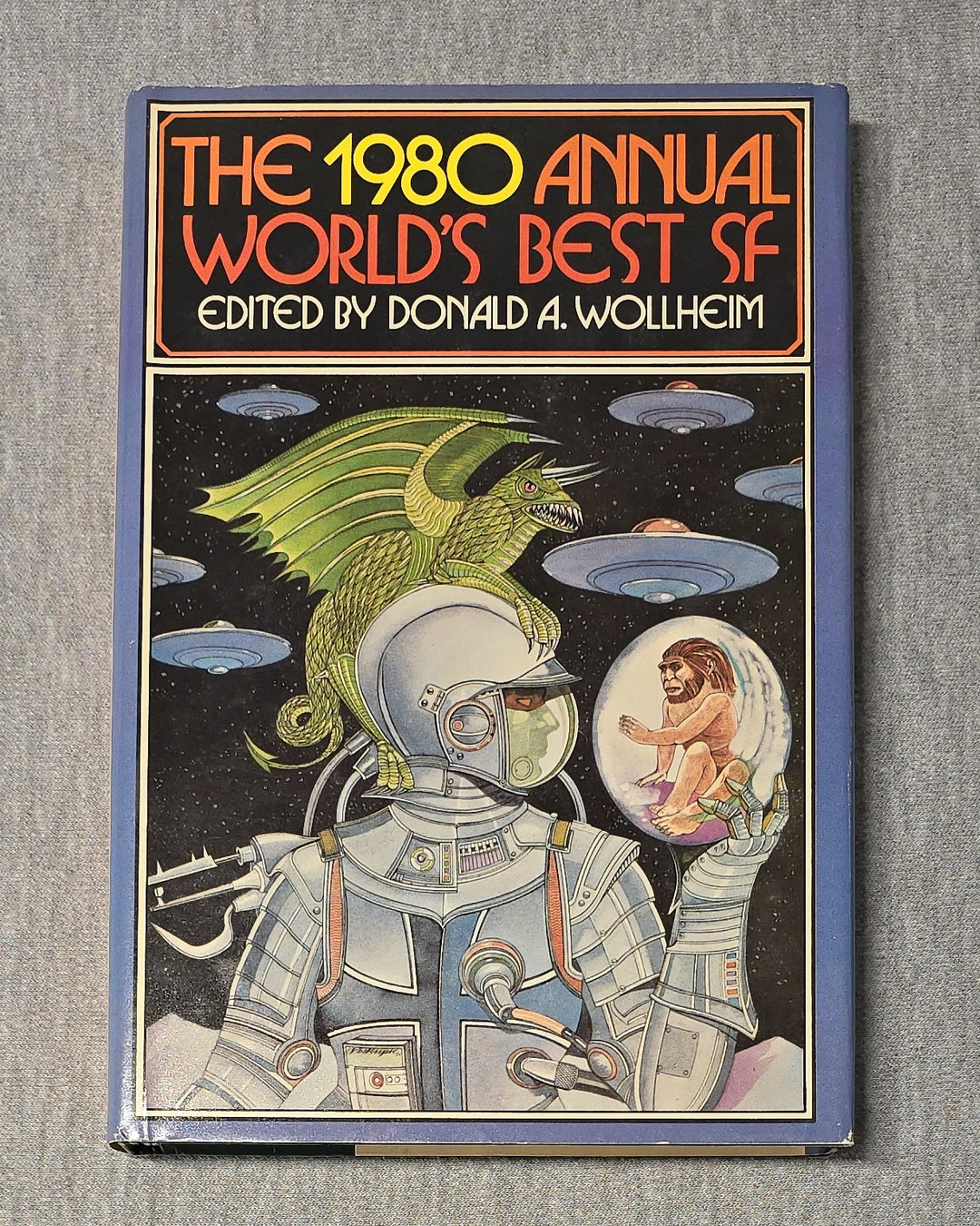 A wonderfully retro slice of SF history—The 1980 World’s Best SF brings together Martin, Varley, Willis, Russ, Niven & more, all wrapped in that gloriously weird DAW cover art. Find it at TiltedBooks.com.
#VintageSF #RetroFuturism #BookCollectors #ScienceFiction #TiltedBooks