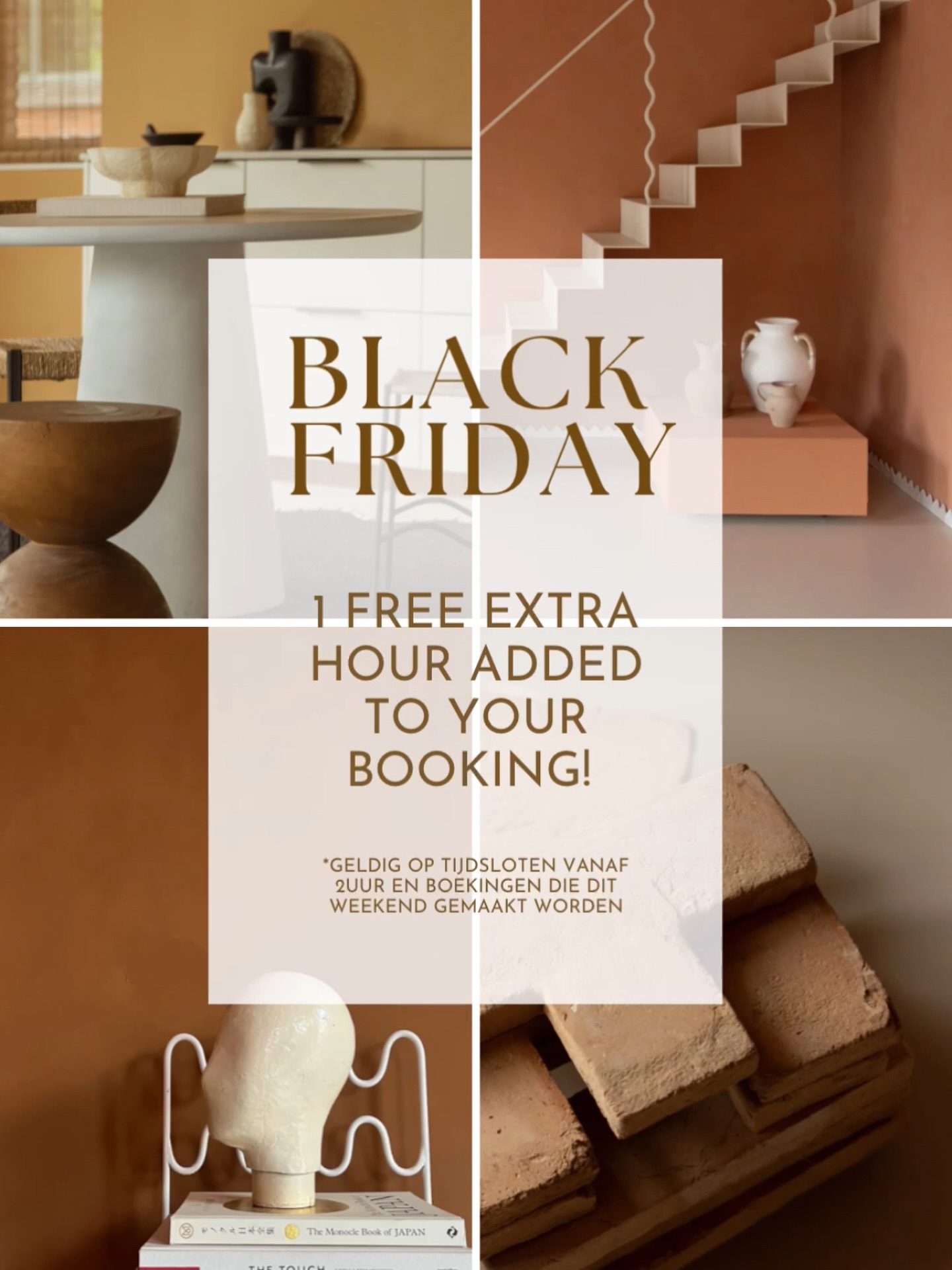 BLACK FRIDAY 🖤 1 FREE HOUR ADDED TO YOUR BOOKING! Book now 👉🏻 #linkinbio
#fotostudio #photostudio #daglichtstudio #daylightstudio #haarlem #fotografie #photography #shootlocatie #shootlocation #photospace #haarlemvenue #amsterdamvenue #rentallocation #verhuurruimte #haarlem #blackfriday
