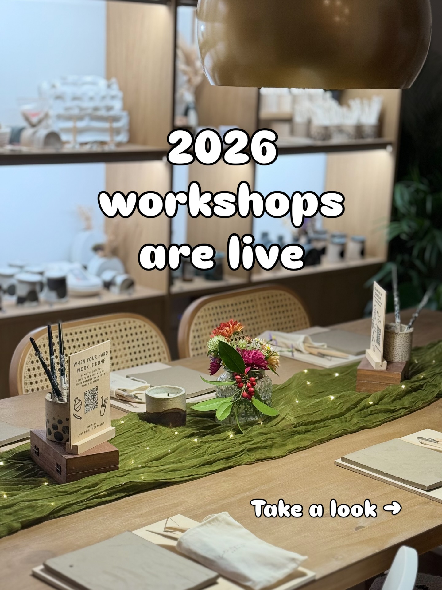2026 workshops are live ✨
Starting the year with some of my fave ever workshops!
Tickets in bio ✨💖