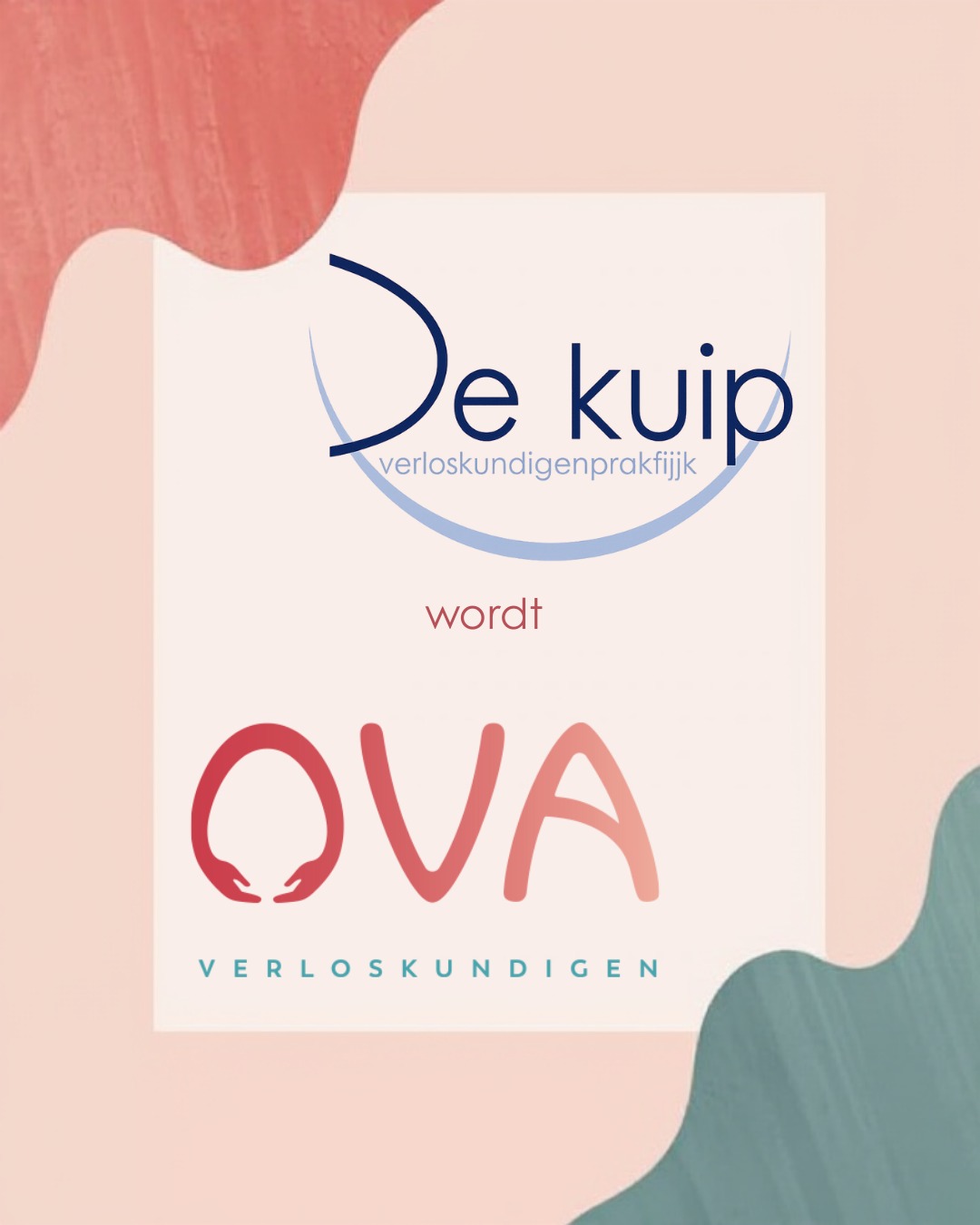 ~ Praktijknieuws! ~
Met heel veel enthousiasme nemen wij – Annabel, Femke & Nadia – verloskundigenpraktijk De Kuip over en gaan we verder onder een nieuwe naam: OVA verloskundigen. ❤️
We zijn dankbaar voor alles wat Yvonne heeft opgebouwd en voelen ons vereerd om de praktijk voort te mogen zetten vanaf 1 januari 2026.
Wat betekent dit voor jou? 📆
- Je zorg gaat gewoon door
- Je afspraken blijven staan zoals gepland
- De locatie en ons telefoonnummer blijven hetzelfde
- Je ziet (grotendeels) dezelfde vertrouwde gezichten in de praktijk
- Je krijgt nog steeds dezelfde persoonlijke, betrokken zorg
Wat wordt er anders? 🔄
- Onze naam: OVA verloskundigen
- Een frisse, nieuwe uitstraling
- Nieuwe plannen om de zorg nóg beter bij jullie aan te laten sluiten
- De website: www.ovaverloskundigen.nl
Hier wordt achter de schermen momenteel hard aan gewerkt!
Heb je toch nog vragen over de verandering of over jouw zorg? Stuur ons gerust een DM of neem contact op met de praktijk. 📞
In de aankomende weken zullen we jullie een kijkje achter de schermen geven hoe het er de afgelopen maanden aan toe ging!
Liefs,
Team OVA verloskundigen: Annabel, Femke, Nadia, Heleen, Irene, Agnes en Anke
#verloskundigendeventer #verloskundigencolmschate #geboortezorgsalland #zwangerindeventer #naamsverandering #praktijkovername #nieuwjaar #leukedingen