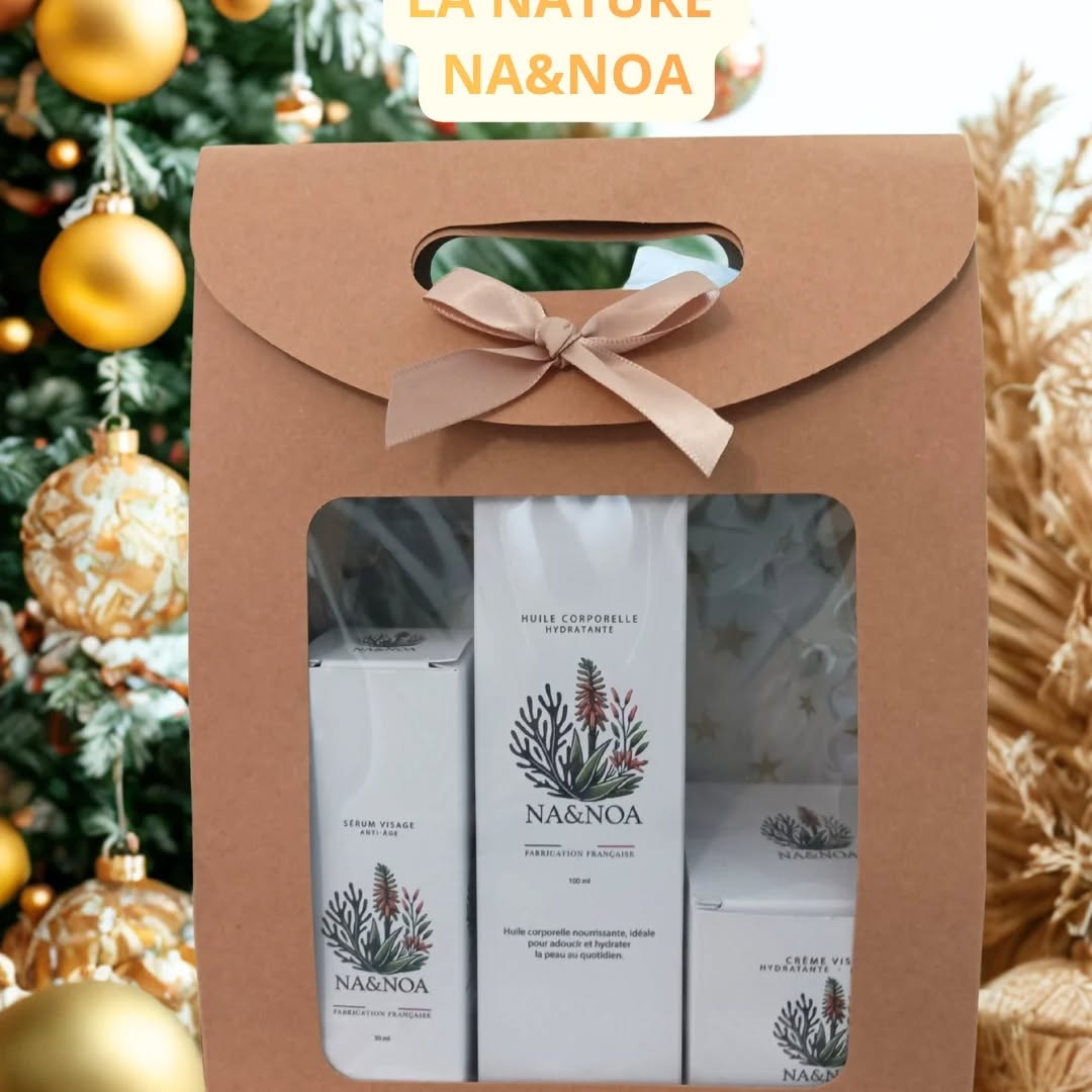 🎁 Offrez un rituel de beauté naturel pour les fêtes 🎄
Le TRIO DE SOINS NA&NOA s'invite sous le sapin ✨
Dans son coffret élégant, découvrez trois essentiels pour une peau douce, hydratée et rayonnante :
💧 Crème visage hydratante anti-âge
🌿 Sérum visage régénérant
🏵️ Huile corporelle nourrissante
Fabriqués en France avec des ingrédients naturels, ces soins enveloppent la peau d'un parfum délicat et d'une douceur incomparable.
🎀 Prix doux pour Noël : 99 € au lieu de 102 €
🚚 Livraison offerte avec le code : LIVRAIOFF
🎁 Prêt à offrir, prêt à séduire...
☀️ Pour une beauté qui fait sens, et un cadeau qui touche.
Visitez notre boutique en ligne 👇
https://naetnoa.com
#cosmetiquesnaturelsfemmes#cremevisagehydratante#cremehydratantevisagenaturelle#cremenaturellevisage#meilleurecremevisagesansproduitschimiques#cremeantiagenaturelle#meilleurserumvisage#naetnoa