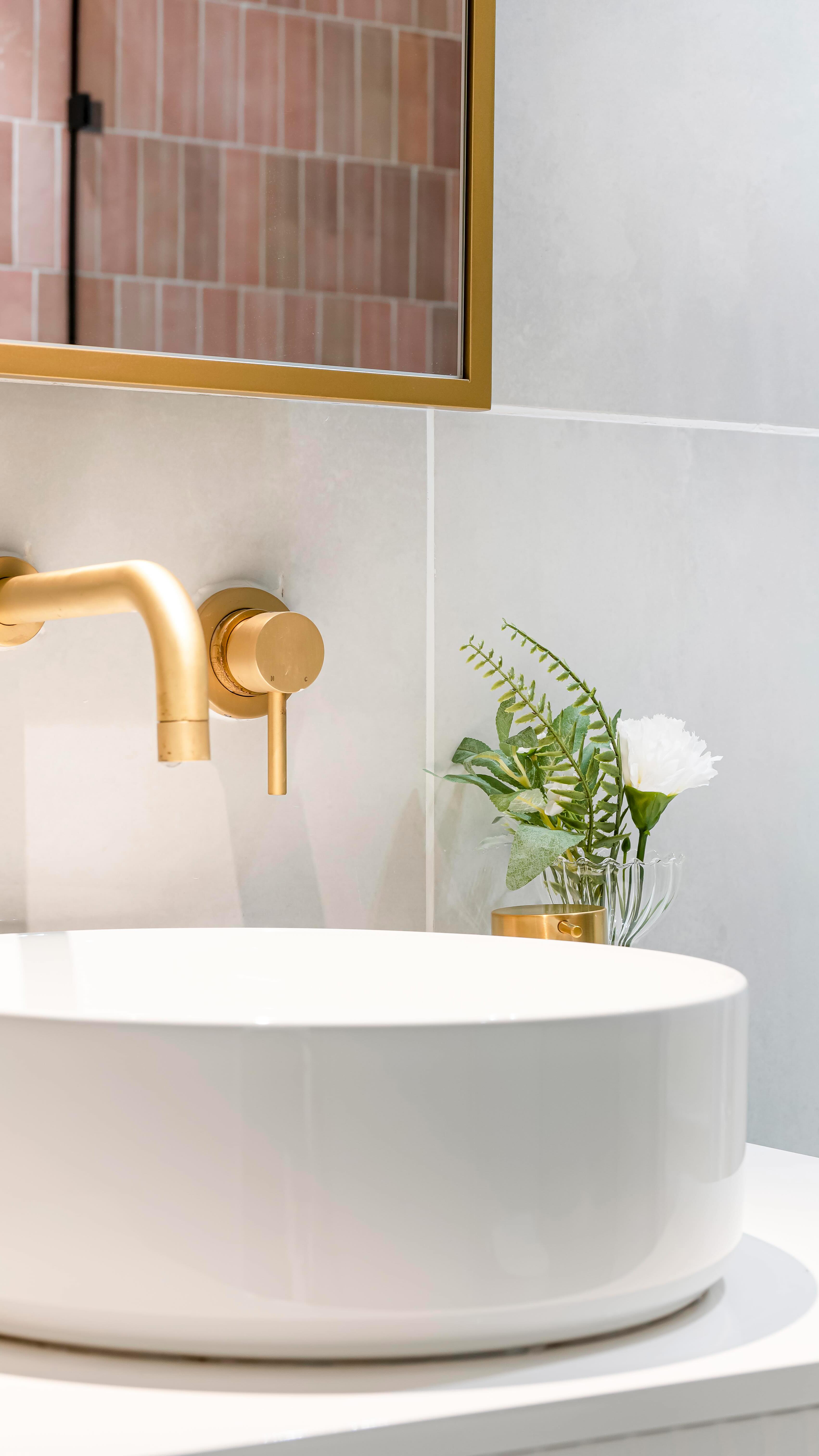 ✨ From Plain to Purposeful: A Mikvah Prep Room Reborn ✨
What used to be a simple shower corner with no toilet and no sense of serenity has now transformed into a beautifully curated hachana (preparation) space designed for calm, comfort, and intention.
Soft blush tiles bring warmth and femininity, golden fixtures add understated luxury, and every detail-from the floating vanity to the glass enclosure-was thoughtfully placed to elevate the experience.
A once-basic shower room is now a refined, welcoming environment that honors the quiet moments before immersion.
A space designed not just for function… but for mind, body, and soul preparation. 🤍
PH BY @einat_dekel 💫