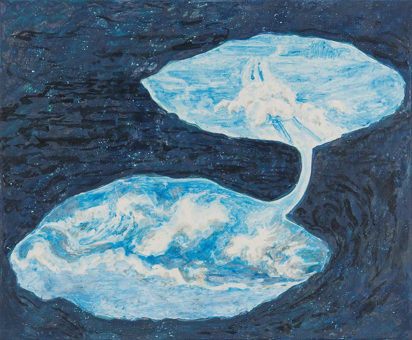 Metamorphose
Tempera grassa op linnen
38 x 46 cm