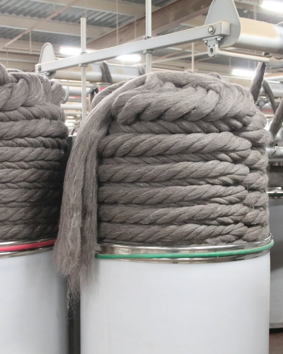 Pennine in production 🧶
This is what our 100% pure new wool looks like before it's spun.
If you'd like to read more about our Pennine Collection, head over to our website at www.shepleyyarns.com