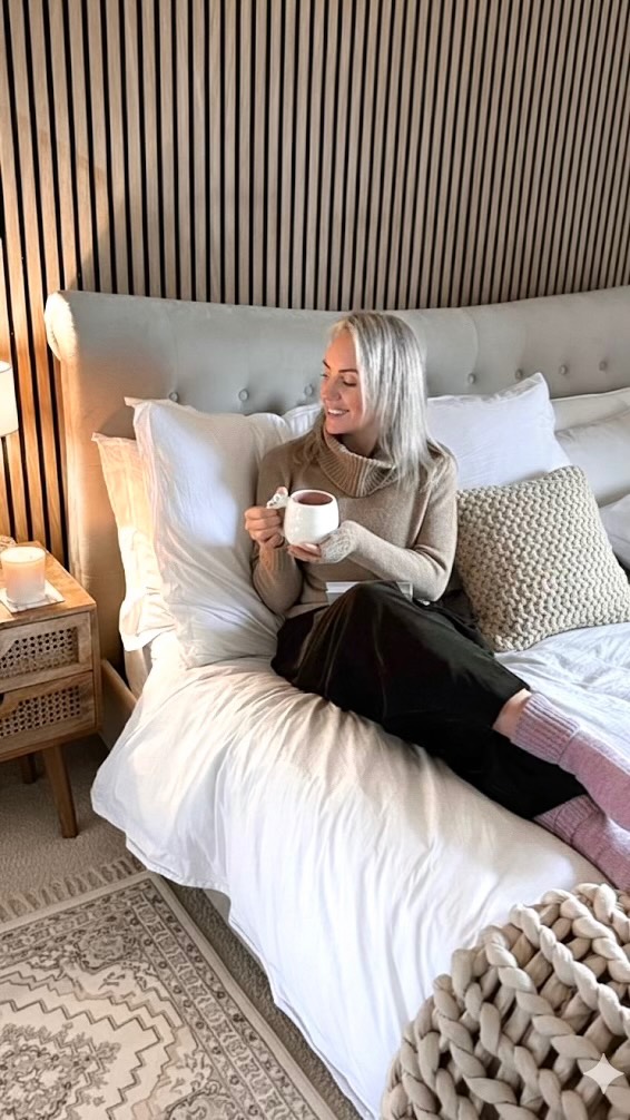 There’s something about winter evenings that makes home feel a little more magical 🤍
Soft lighting, slow moments, and that first melt-into-the-bed feeling after a long day. It’s my favourite kind of luxury.✨
I’ve been romanticising the season by creating a cosy nighttime sanctuary, layering soft textures, warm tones, and hotel-style bedding that makes every evening feel like a mini escape.
A chance to slow down, savour the quiet, and find comfort in the little rituals that make home feel special.
Snuggledown’s Hotel Collection has completely elevated my winter evenings with its cloud-soft pillows and duvet, weightless warmth, and that indulgent, hotel-at-home feeling. The kind you never want to leave. 🤍
Here’s to cosy nights, softer routines, and romanticising every moment this winter.
#SnuggleSeason #Snuggledown | ad