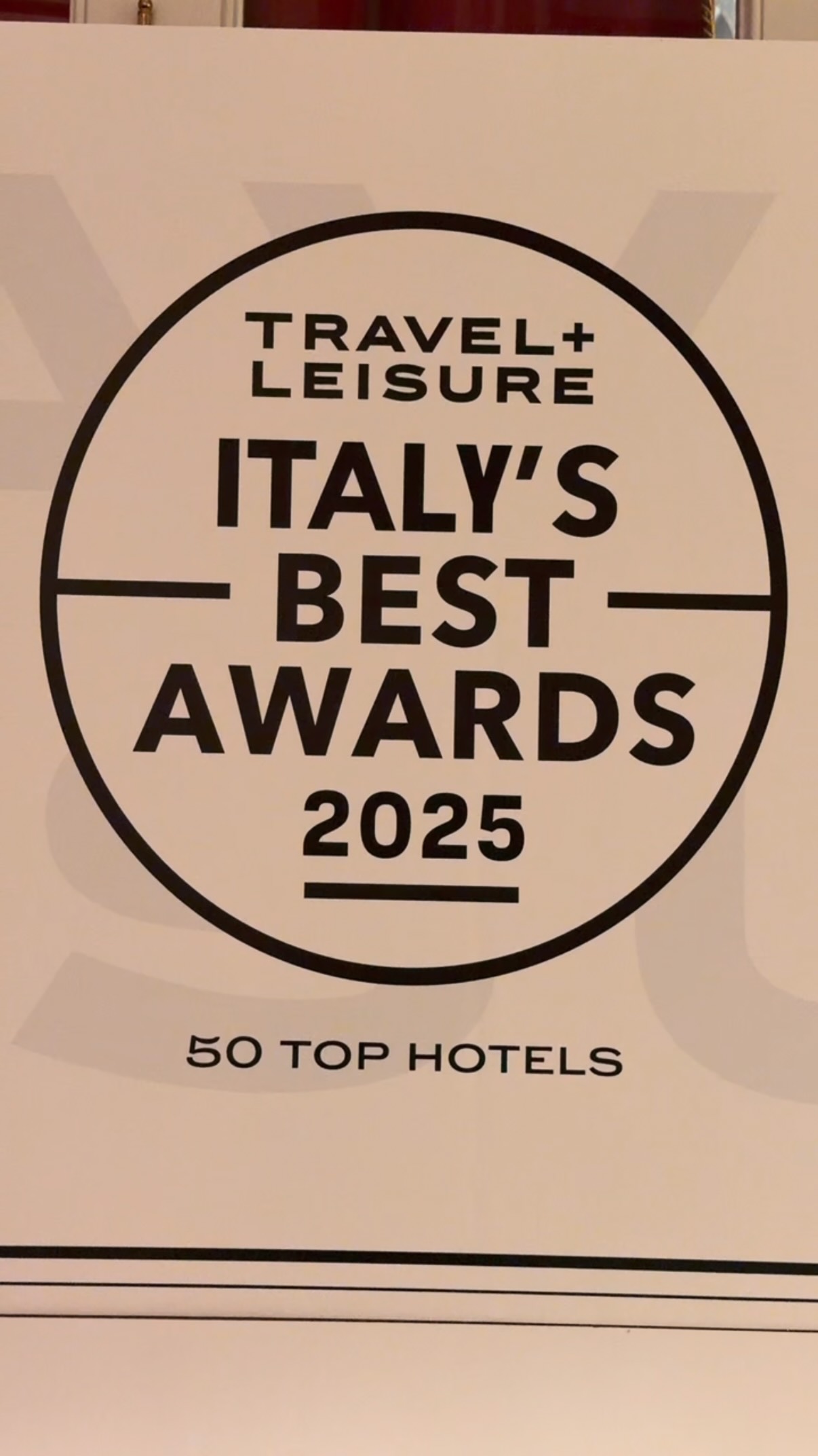 Mind The Italy’s Best Awards @travelandleisureita @stregisrome #rome
.
.
#MindThePop #MediaRelation #DigitalAgency #Parma