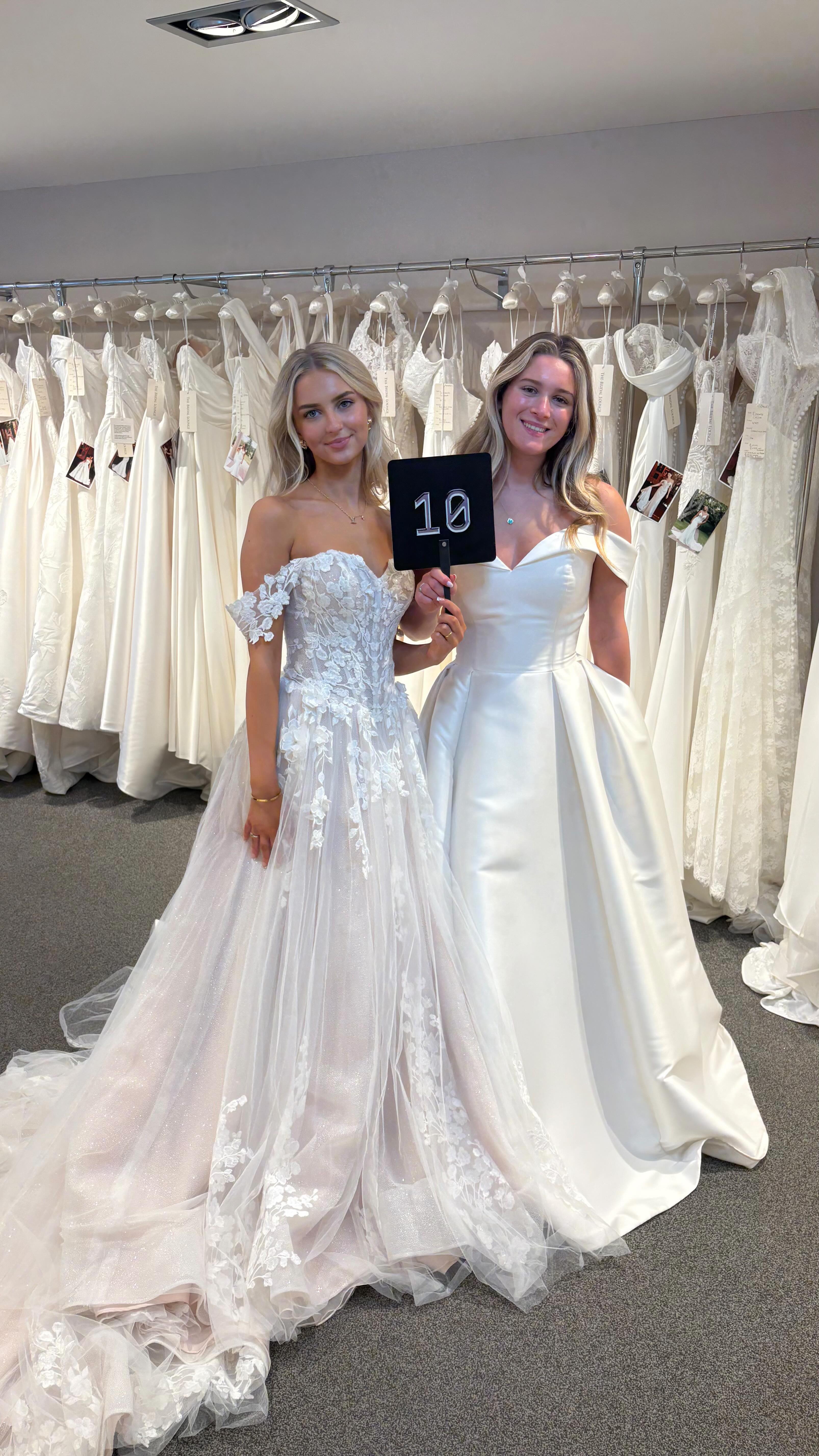 Dresses for your birthday month! Are you happy with your month or would you want to swap?! ๐ฉท๐๐๐ฐ๐ผโโ๏ธ๐ฐ๐ฝโโ๏ธ
#thebridalloungenewcastleunderlyme #wedding #weddingdress #sayyestothedress #bride #essenseofaustralia #justinalexander #2026bride #lillianwest