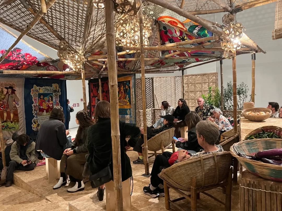 Congratulations to our long-term DAS collaborator Britto Arts Trust on being part of 1+1: The Relational Years, the first major retrospective dedicated to Relational Aesthetics, scheduled at MAXXI – National Museum of 21st Century Arts, Rome.
We are also proud to share that our Artistic Director, Diana Campbell, has contributed as a writer to the exhibition catalogue, bringing in Bangladeshi and South Asian forms of relationality into the conversation.
Curated by Nicolas Bourriaud, with associate curator Eleonora Farina, the exhibition traces the evolution of one of the most influential artistic movements of the new millennium, thirty years after its emergence.
In the video gallery, Pakghor & Palan—a social kitchen and urban garden by the Bangladeshi collective Britto Arts Trust— is active weekly throughout the exhibition.
1+1: The Relational Years will be on view until 1 March 2026
MAXXI – National Museum of 21st Century Arts
Via Guido Reni, 4/a
00196 Rome, Italy
Photographs from Britto Arts Trust, Pakghor (The Social Kitchen).
@dhakaartsummit
@samdaniartfoundation
@srihatta_sylhet
@nadiasamdani
@rajeebsamdani
@dhakadiana
@rux_q
@britto_arts_trust
@bourriaudnicolas
@eleonora__farina
@swilin_haque
@sazzad1985
@iftekharnoor
#dhakaartsummit #samdaniartfoundation #dhaka #sylhet #art #artwork #DAS #exhibitions #contemporaryart #srihatta #artistresidency #sculpture #SAF #Britto