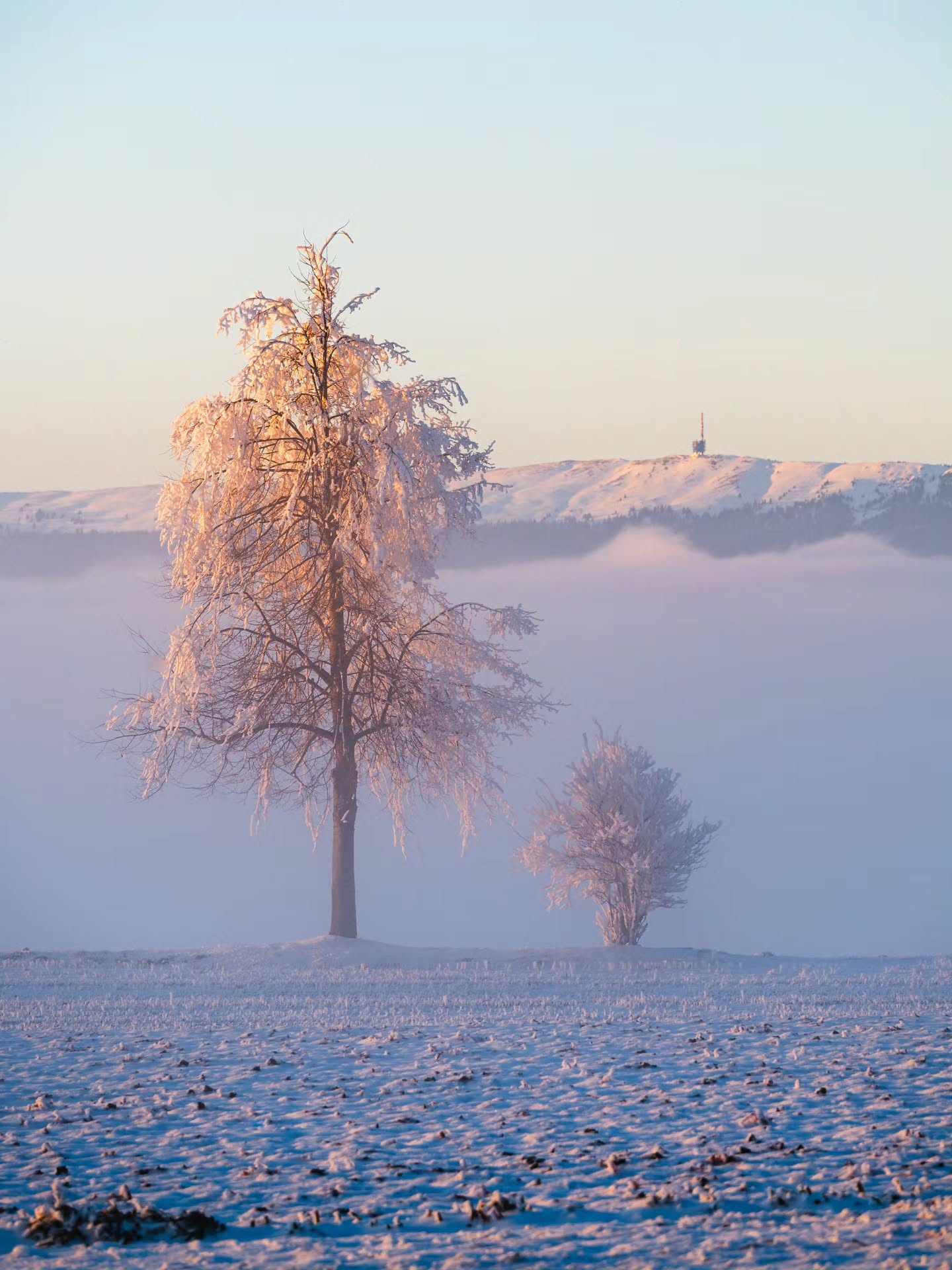 Soft pastel winter light enchants the frozen December views of both of my 2026 calendar variants.
Waiting for moments like these whilst the temperatures are rising to spring-like numbers right now.