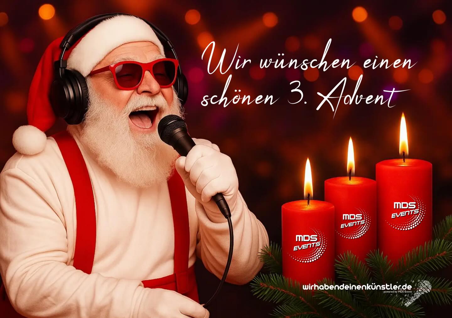 Wir wünschen euch einen schönen 3. Advent