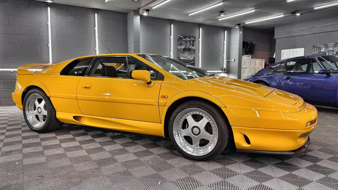 One from earlier in the year. Many thanks to our friends @swlcperformance for sending us this absolute beauty of an Esprit with very low miles for it’s age (about 18k if I remember correctly). The brief was to get this car looking as good as possible, so we were thrilled to be trusted with this classic.
We completed a full decontamination, 2 stages of machine polishing, a bespoke front end PPF install, including the side sills thanks to @toughfilmsltd and we then protected the paint and PPF afterwards using @garage.therapy.channel Gaia and Cerberus ceramic coatings.
There have been some stunning cars in the studio this year, but this has to be one of my favourites.