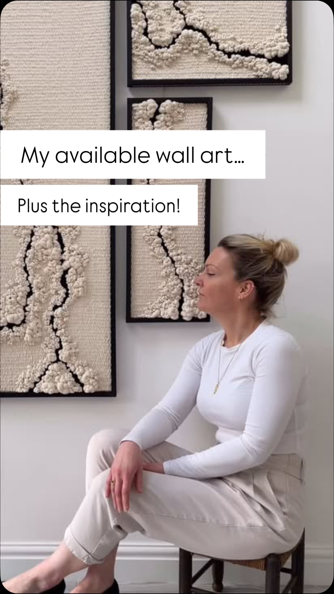 I haven’t shared enough imagery of what drives my obsession with my art recently. So I hope you’ll grab a cuppa…sit down, relax and feel the calmness that I hope my nature inspired art brings you 🤍🤎🖤
All the pieces featured here are available and can be shipped worldwide with confidence, just pop me a DM or comment if one catches your eye.
All created from solid oak frames & organic Egyptian cotton, woven and knotted.
I also have limited edition, fine art prints available of some of these designs, which dare I say it… make a cracking seasonal gift for textile or unique art lovers 😉
.
.
.
.
.
www.ellecollins.com
#midlandsartist #wallarts #contemporaryart #artforinteriors #artforinteriordesigners #sculptureart #textileart #artistsoninstagram #artistbehindtheart
#birminghamartist #seascapeart #coastalstyle #texturalart #artforthehome #artcurators #unusualart #subtleart #natureinspired #natureseekers #naturalinterior #naturalart #neutralhome #naturalhome #sustainableliving #sustainablehome #sustainableart #sustainableartist #artcollector #minimalistart #3dwallart