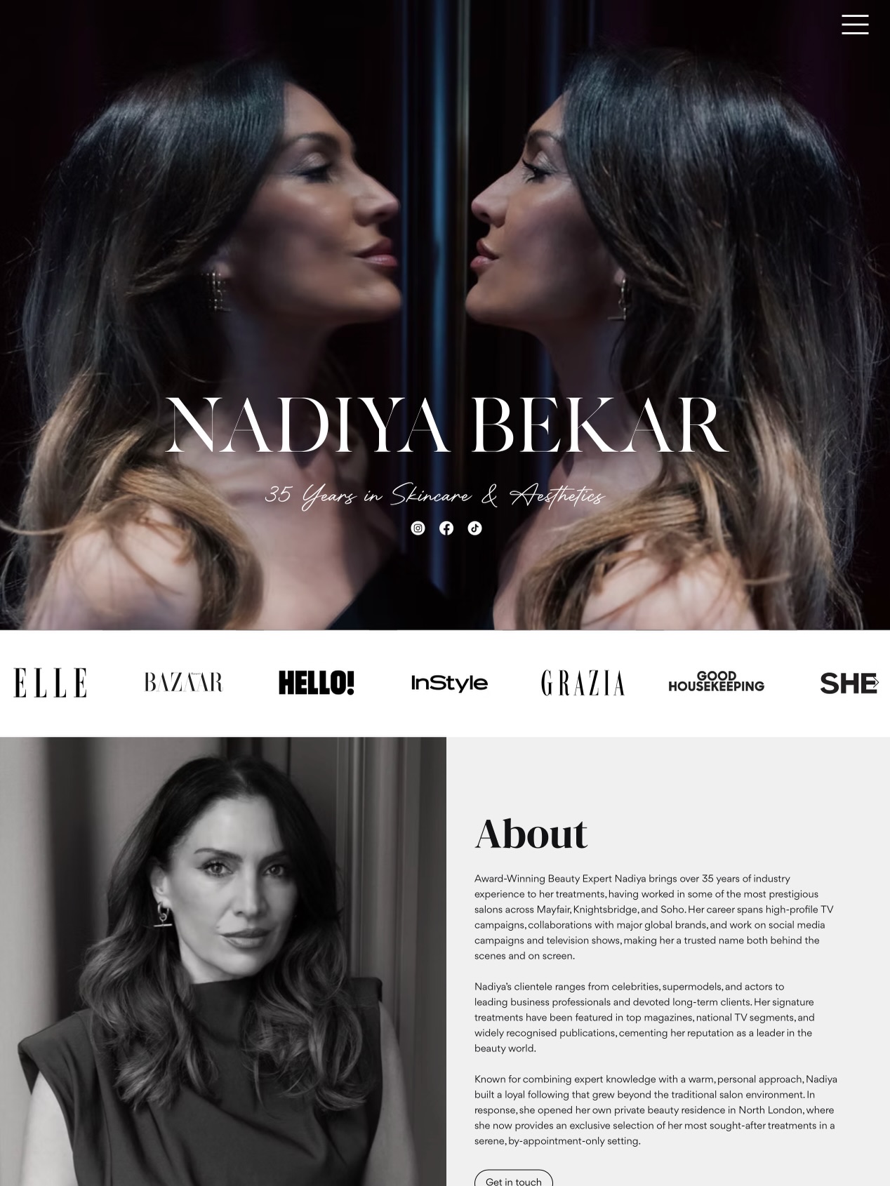 NadiyaBekar.com just got a new upgrade 😍
We started working with Nadiya in 2022, and since then, she has GROWN! ❤️🔥
From helping to build her social media presence (taking her from a few hundred views to over millions of organic views), helping secure collaborations with top brands like @garnieruk (BTS coming soon 🤭👀), @maybelline @superdrug @zoevacosmetics @trinnylondon & @ilmakiage - her journey has been nothing short of inspiring.
We originally built Nadiya’s first ever website in 2022, but as her business has evolved, a change was needed! We redesigned her site to include her new treatments, showcase her incredible content creation and features in @elleuk @bazaaruk @graziauk & more. Swipe to see 👉🏼
So proud to be part of your journey @nadiyabekarlondon and can’t wait to see what’s next! 🚀💖
———
We are the Global Creative Agency you’ve been searching for:
• Web Design
• Branding & Logo Design
• Content Creation
• Social Media & Marketing
• Print Design
We work closely with you to create your vision whilst authentically representing your brand.
Contact enquiries@livxmedia.com, DM us today or check livxmedia.com for our prices and packages.
#webdeveloper #webdesign #graphicdesign #logo #branding #website #newwebsite #websitedesign #wix #shopify #wordpress #websitelaunch #womeninbusiness #londonmarketingagency #designinspo #photographer