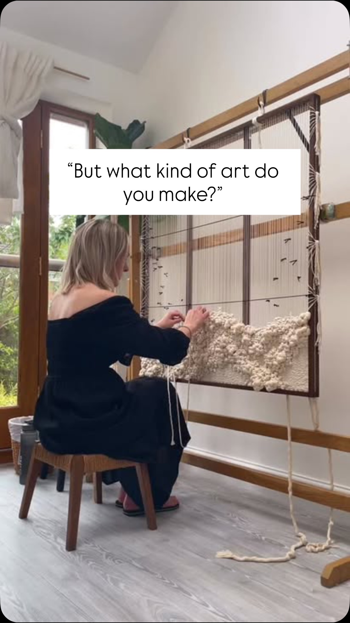 Woven sculptural art, which is inspired by the beauty of nature 🤍 made with thousands upon thousands of my own signature knot.
Waterfalls, trees, cliffs, rivers, waves, seafoam, lichen… even the tiniest things that make me stop and stare. Things that make the noise in my head quieten for just a moment of peace.
I want you to feel that peace when you look at my art 🥹 for it to remind you of a place in nature that warms your soul.
Let me know which one is your favourite? And do follow along if you’d like to see more ☺️
.
.
.
.
.
www.ellecollins.com
#midlandsartist #wallarts #contemporaryart #artforinteriors #artforinteriordesigners #sculptureart #textileart #ukart #ukartists #slowart #inspiredbynature #natureinspiredart #natureinspiredliving