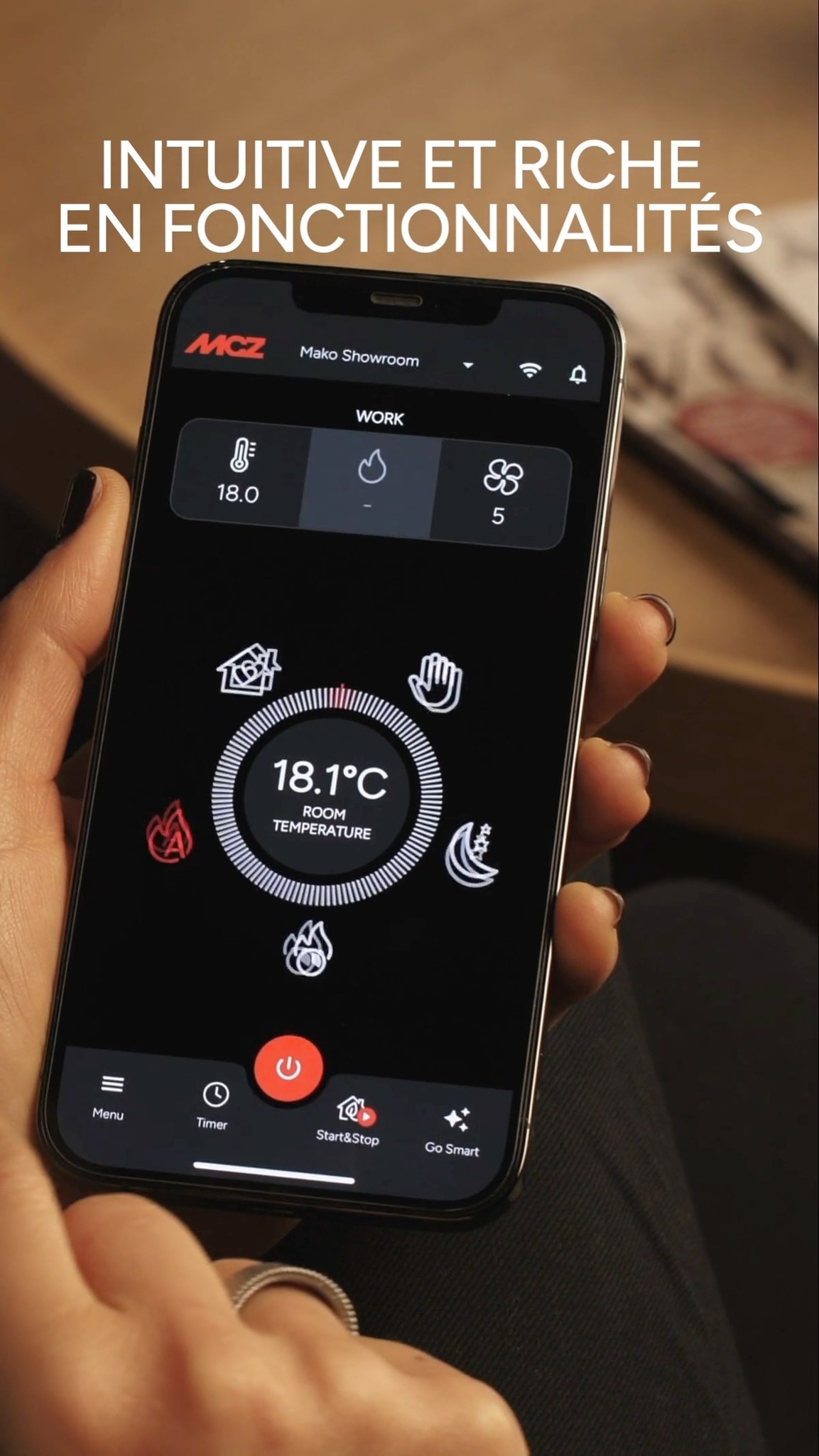 ❓ Et si votre poêle était encore plus smart et que vous pouviez le gérer depuis votre smartphone ?
Avec la technologie Maestro+, les poêles MCZ communiquent avec vous grâce à un micro-ordinateur intégré qui optimise les performances et garantit le maximum, même lorsque vous êtes loin de chez vous.
Le contrôle est simple :
📲 via l’application dédiée, intuitive et riche en fonctionnalités
🤳 ou avec la nouvelle télécommande : design compact, écran clair, interface simplifiée.
❤️🔥 Choisissez un poêle qui s’adapte à votre style de vie. Choisissez #mczfrance !
