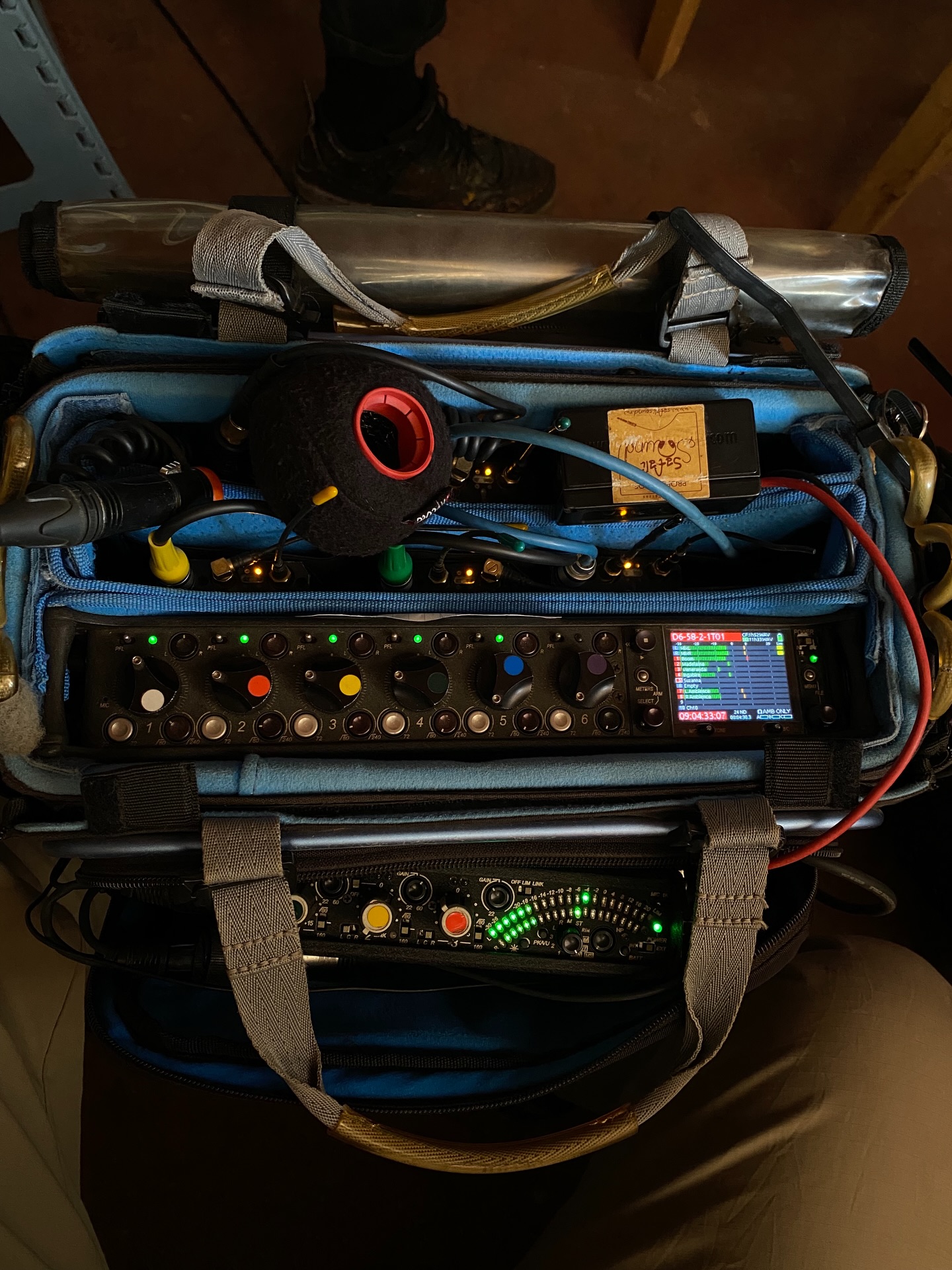 The @sounddevices 302 came to rescue when I ran out of MIC LEVEL inputs on my 664. I came to accept and realize that the 8 series would be too expensive for the current environment and means of our productions.