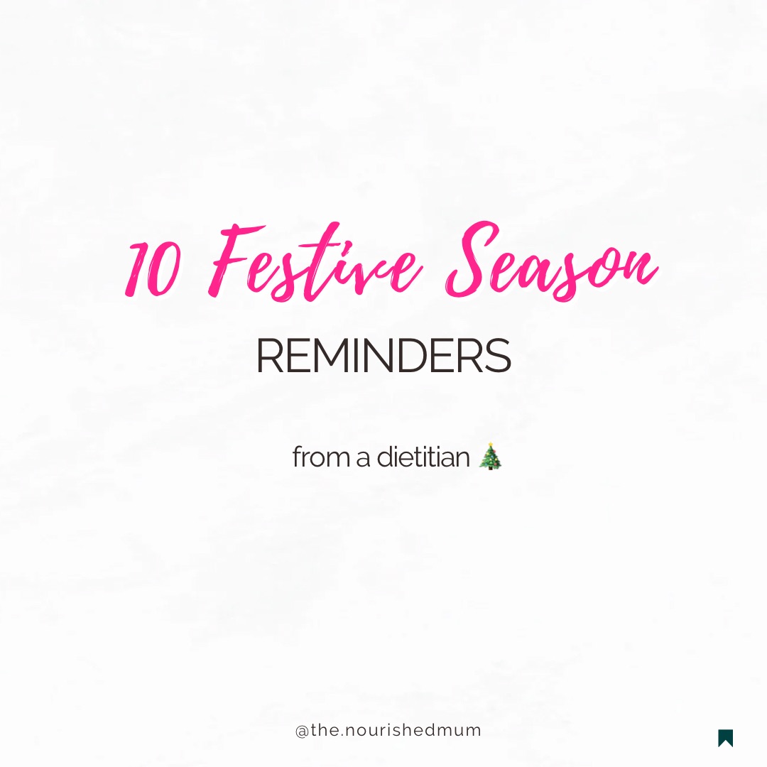 Also please don't skip meals in order to compensate for extra calories ♥️ this season especially when we are eating a lot more processed foods our bodies need nutrients even more 🙏🏻