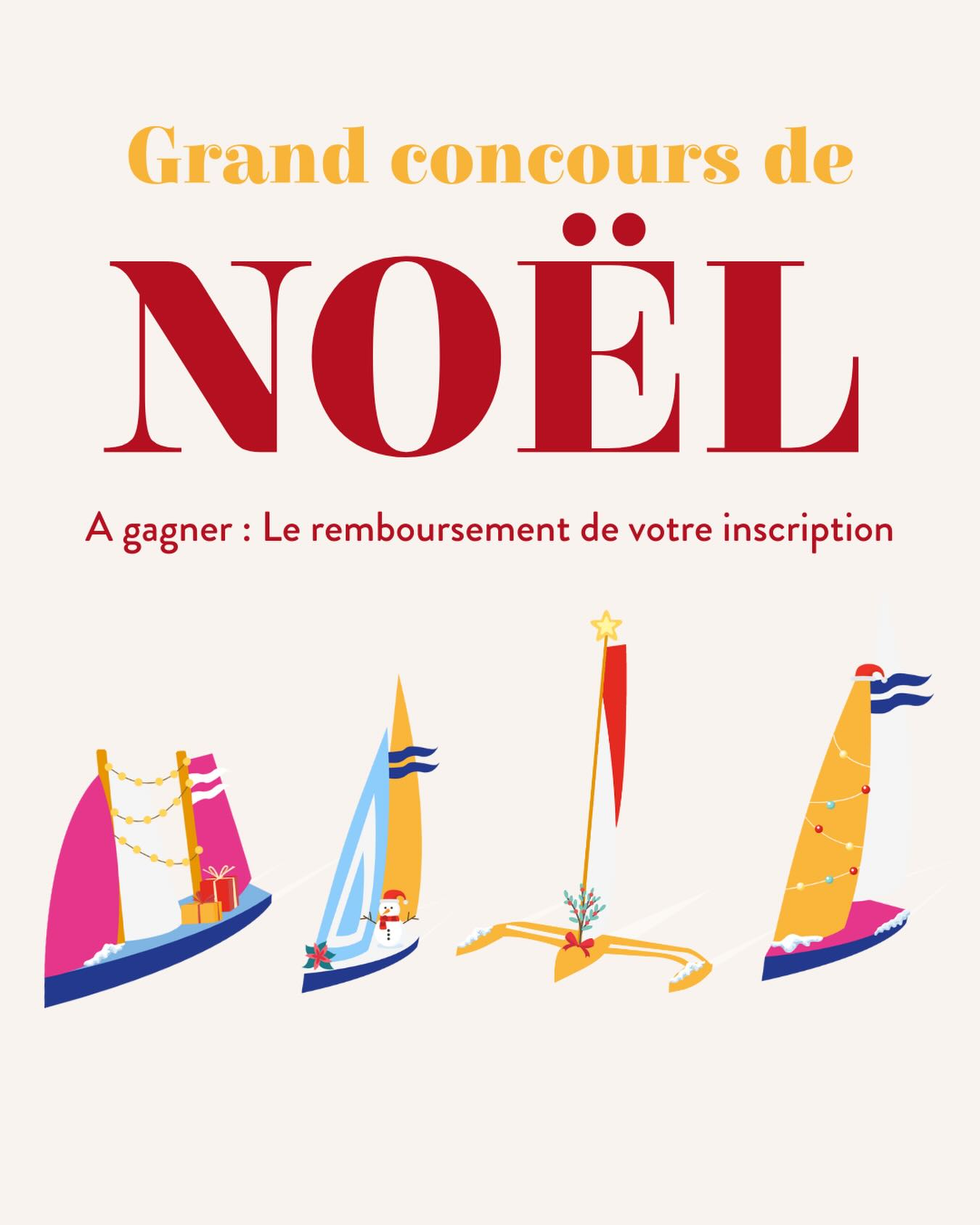 Le Tour de Belle-Ile vous offre un cadeau de Noël : Une chance unique d’être remboursé de votre inscription ! 🎁
📅 Toutes les inscriptions réalisées entre l’ouverture des inscriptions et le 24 décembre 2025 à 15h59 seront automatiquement inscrites à un tirage au sort exceptionnel !
👉 À gagner : le remboursement de l’inscription pour un bateau entier, que vous participiez au P’tit Tour by Suzuki ou au Grand Tour by Axa Passion ! Attention : seules les inscriptions validées après paiement seront comptabilisées pour le tirage au sort.
Vous pouvez retrouver le lien d’inscription dans notre bio Instagram ou directement sur notre site internet (www.tourdebelleile.com)
📅 Le tirage au sort aura lieu le 24 décembre à 16h. Bonne chance à tous, et rendez-vous sur l’eau ! 🌊