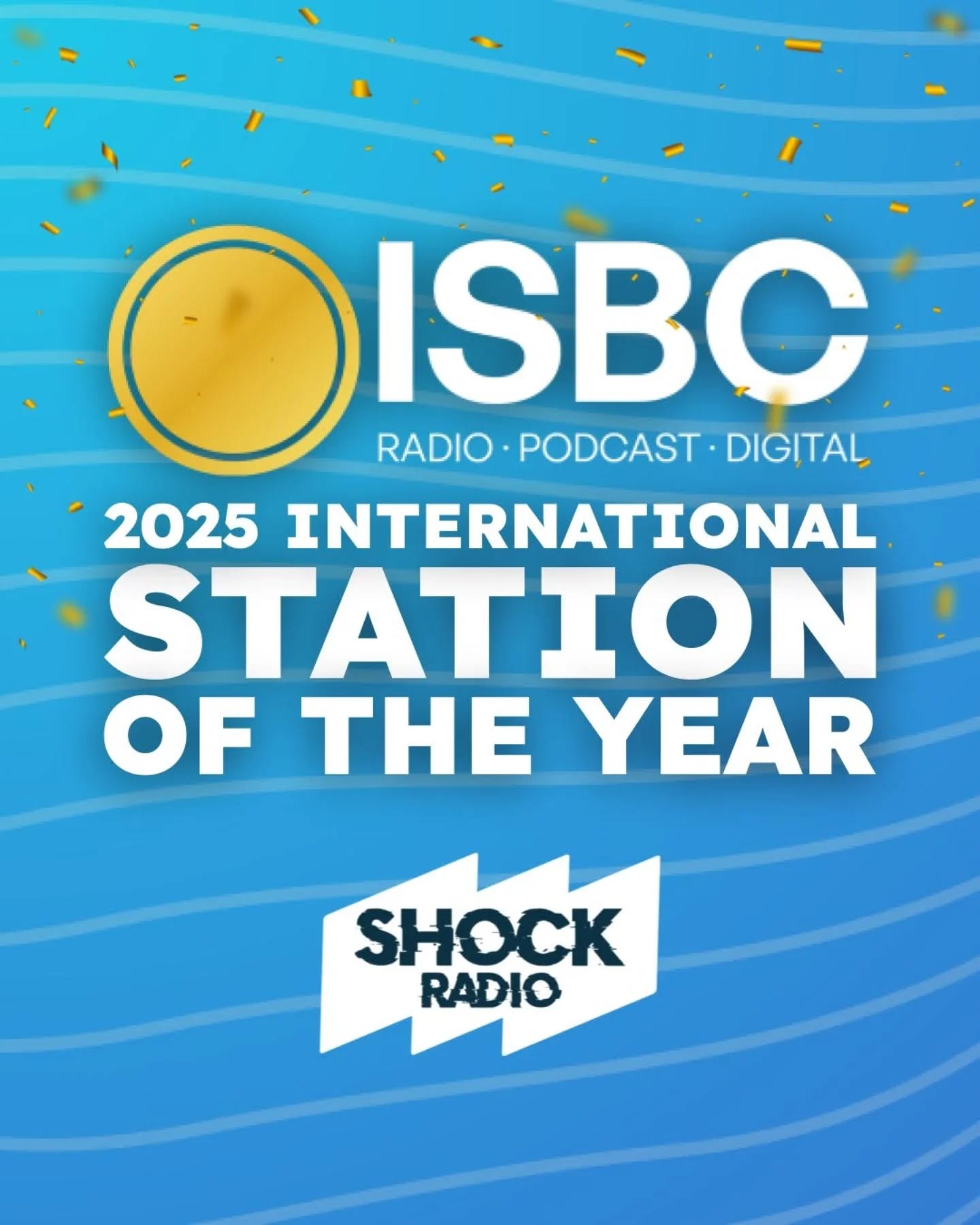 Shock Radio & TV won three big awards at the @isbchampionship yesterday!
Shock Radio won 'STATION OF THE YEAR' - a huge accolade.
@alfiejmulcahy won "Best Content/Programme Director" for his work as Shock's Network Manager last year.
And @danandalfie continued Shock's 3 year winning streak in the 'Best On Air Team' category.
We are so proud of the whole team.
