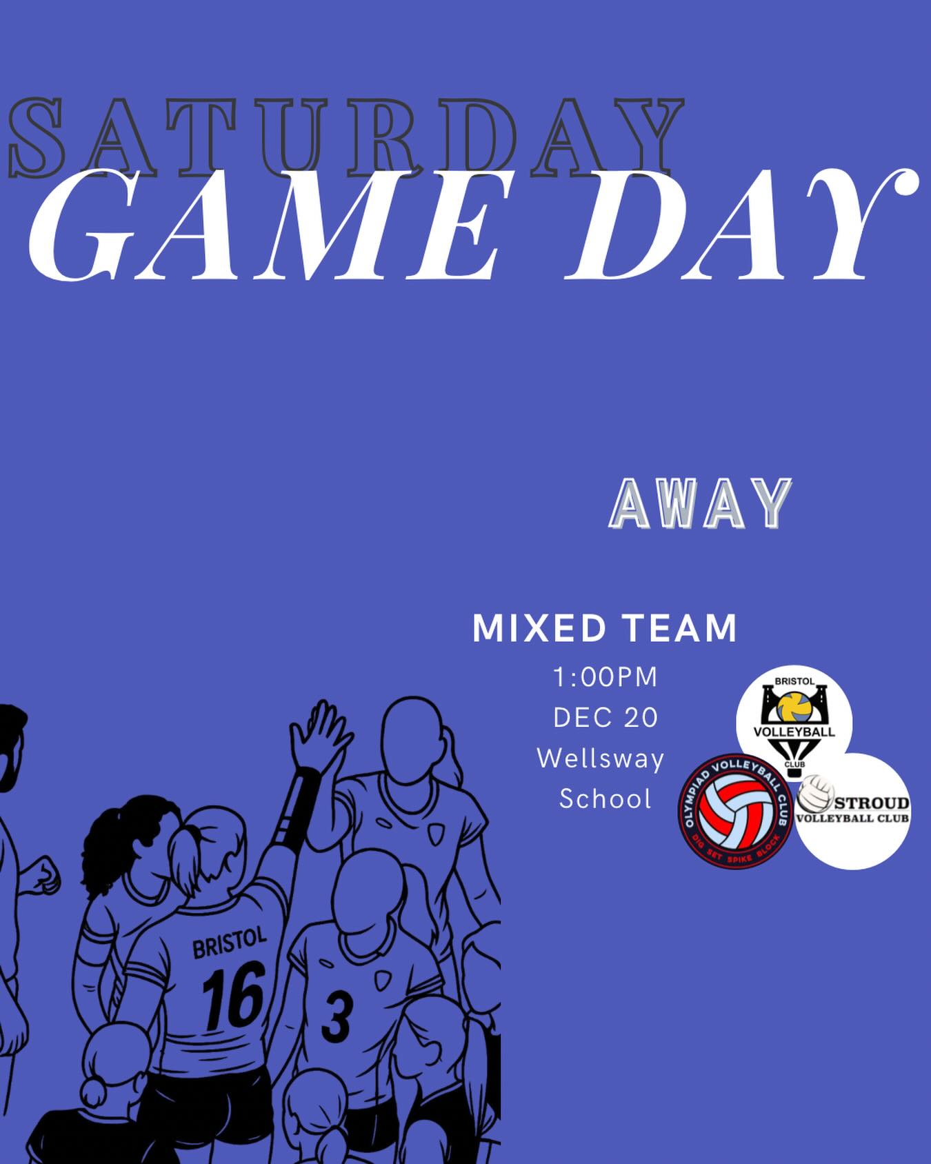 💛 GAME DAY ALERT 💙
One last match day to round off the first half of the season, and it’s a big one for our Mixed Team.
🏐 AWAY
📅 Saturday 20 December
Mixed Team vs Team Olympiad & Stroud VC — B&D League
📍 Wellsway School
⏰ 1:00pm
Best of luck to the team, let’s sign off 2025 the right way 💛💙
.
.
.
#bristolvc #volleyballengland #gameday #bristolvolleyballclub #BVC volleyballuk sport volleyball bristol bristolsport BVCGameDay