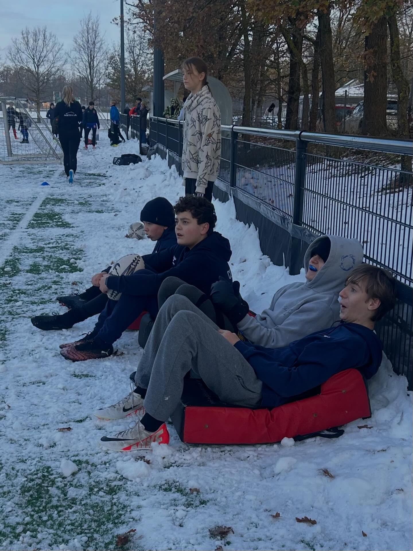 Pretty chilly training session this morning ❄️🏉🤣 🙌🏻 #gentofterugbyklub #rugbydanmark