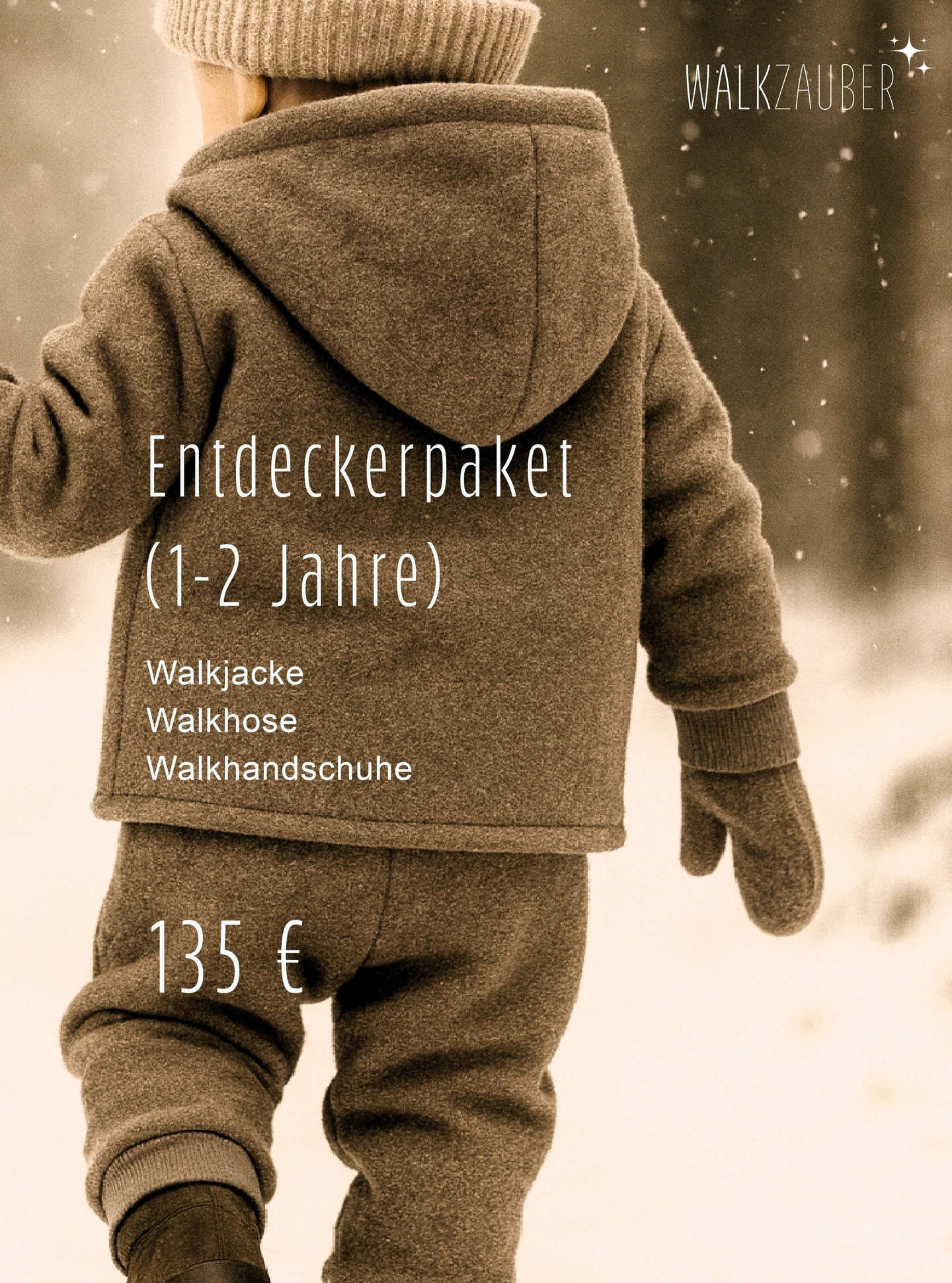 🎄❄️ Das perfekte Winter-Set für kleine Abenteurer (1–2 Jahre) ❄️🎄
Der Winter ist da – und mit ihm all die kleinen großen Abenteuer im Schnee.
Unser #Entdeckerpaket hält dein Kind warm, sicher und gemütlich – selbst an richtig kalten Tagen.
Im Paket enthalten:
🧥 Walkjacke
👖 Walkhose
🧤 Walkhandschuhe
➡️ hochwertiger Walk aus reiner Schurwolle
➡️ farblich perfekt abgestimmt (5 Farben erhältlich)
➡️ regional & mit viel Liebe gefertigt
Warum Eltern dieses Paket lieben:
✨ hält zuverlässig warm – auch bei Feuchtigkeit
✨ atmungsaktiv & temperaturausgleichend
✨ robust, langlebig & perfekt für draußen
✨ ideal als Weihnachtsgeschenk
Nur 135 € – das perfekte Winter-Set für kleine Entdecker:innen.
Jetzt online sichern❄️✨
#walkzauber #entdeckerpaket #winteroutfit #outdoorkids
#walkwolle #weihnachtsgeschenk
#nachhaltigekinderkleidung #winterkind #waldkinder #madeinaustria
