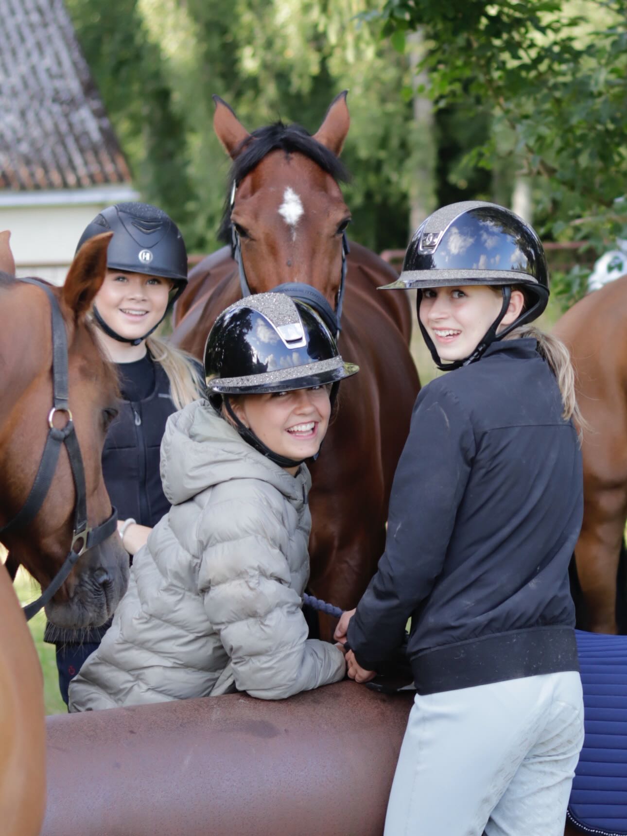 I selskab med heste og gode venner finder vi vores bedste øjeblikke❤️ Kom og vær med til sommer☀️