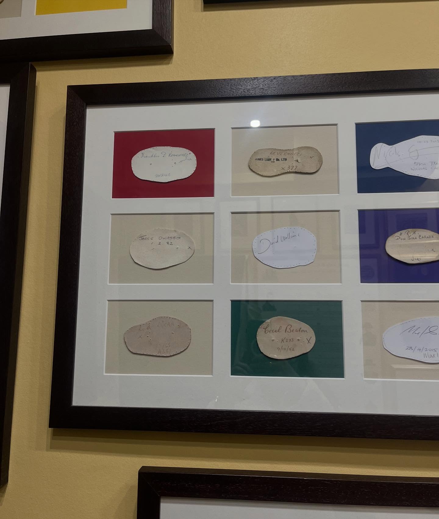 I had to get a squashed hat fixed so went to @lockhatters - not only did they restore it in minutes but they didn’t even charge me! It was so kind and they also have this cool little museum. I was interested to see Lord Lucan’s hat measurements after doing a podcast on him (with @alexvontunzelmann ). Wonderful service so@do check them out for all your millinery-related needs.