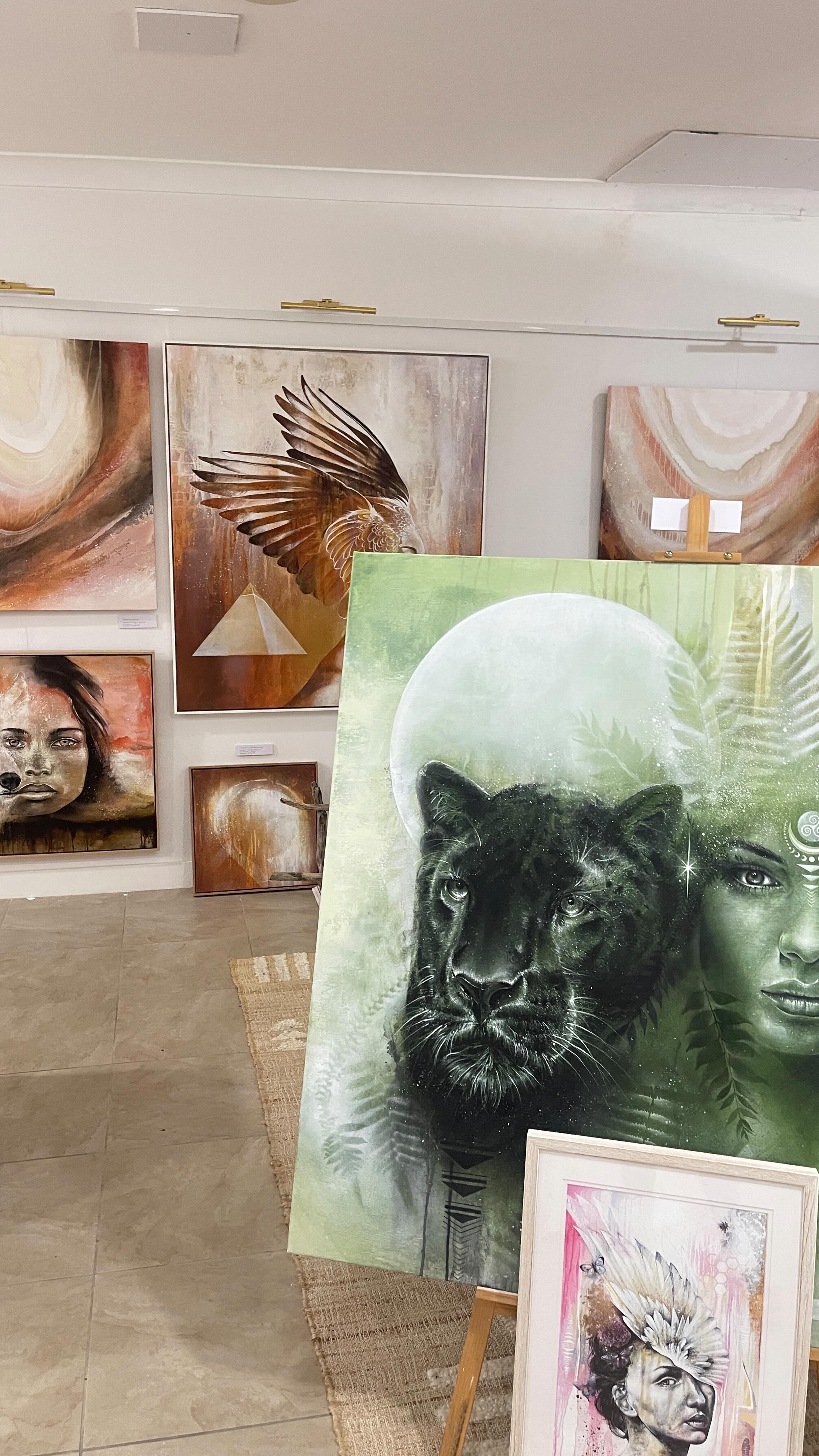 And so my gallery is open!
Wow! What a huge Labour of love this has been to launch. An idea in my back pocket for quite some time, until I constantly felt my late mums presence around me nudging me forward to it, sending me signs.
The minute I saw this space for lease I called and said I’d take It and then had to retroactively plan this whole thing! I had plenty ‘what am I doing’ moments, cushioned by a knowing that it was meant to be and all would be well.
In the space of a few short weeks I managed to find money to borrow for start up costs and 24 artists and artisans to fill this space with me. I have never actually worked so hard in my life.
But wow the results! Can’t quite believe I pulled it off! If you’re local to Byron, please do come say hi and see what l
created. It’s a special space. Ill soon be running workshops and serving tea and cakes. This is a community space as much as a gallery and I can’t wait to welcome you in to it 🩷 @byron_art_collective_