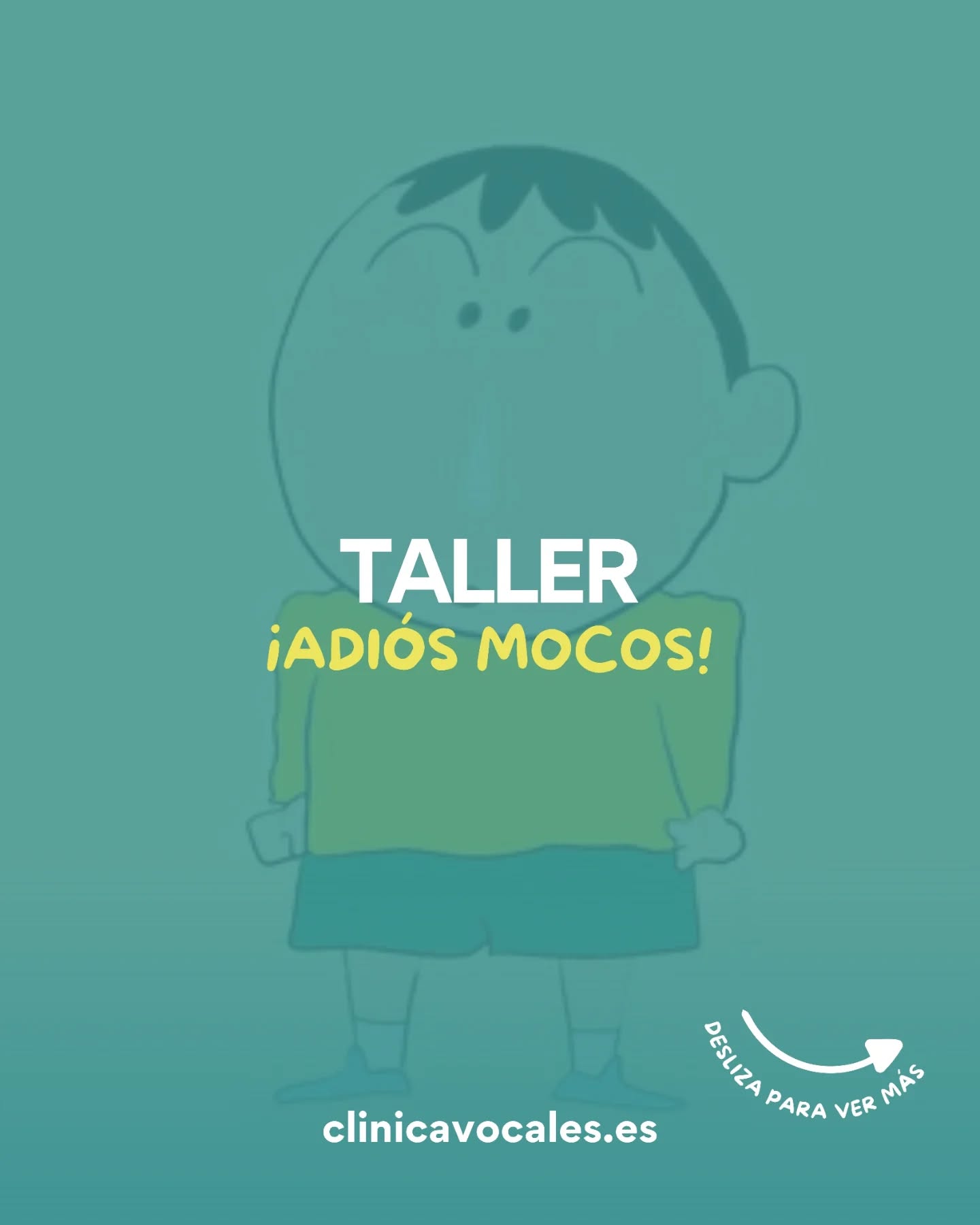 ¡El frío ya está aquí!🥶 y con él, las dudas de siempre: ¿Cómo limpiar bien la nariz de los peques? ¿Cómo ayudarles a respirar mejor?
Mañana, nuestra compañera Irene, fisio respiratoria, será la encargada de impartir este taller organizado por el AMPA del E.I BALÚ. Irene os enseñará de forma clara y profesional:
✅ Técnicas correctas de higiene nasal (sin dramas).
✅ Cómo prevenir infecciones respiratorias este invierno.
✅ Consejos clave para mejorar el bienestar de vuestros hijos.
📍 Lugar: Sala Elvira Lindo (Biblioteca Municipal de Mota del Cuervo).
🗓️ Fecha: Jueves 18 de diciembre.
🕖 Hora: 19:00h.
Dirigido a familias y educadores. 👶💪
#ClinicaVocales #FisioterapiaRespiratoria #HigieneNasal #SaludInfantil #MotaDelCuervo #FisioRespi #TalleresPadres