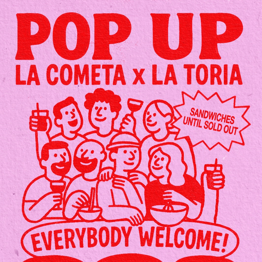 Aquest cap de setmana, we’re popping up in 📍Girona w/ our friends from @la_toria_bar
We’re bringing our beachside spirit inland with a special two-night pop-up Friday 28 & Saturday 29 ,18:00 to midnight!
Featuring our signature sandwiches & sides, a curated music selection, cocktails, natural wine by @vinyesmaspages and a premium lager provided in collaboration with @brutusthebeer
Come by, grab a drink, have dinner, and enjoy the vibe with us. Come early, stay late!
Ens veiem a la Tòria✨