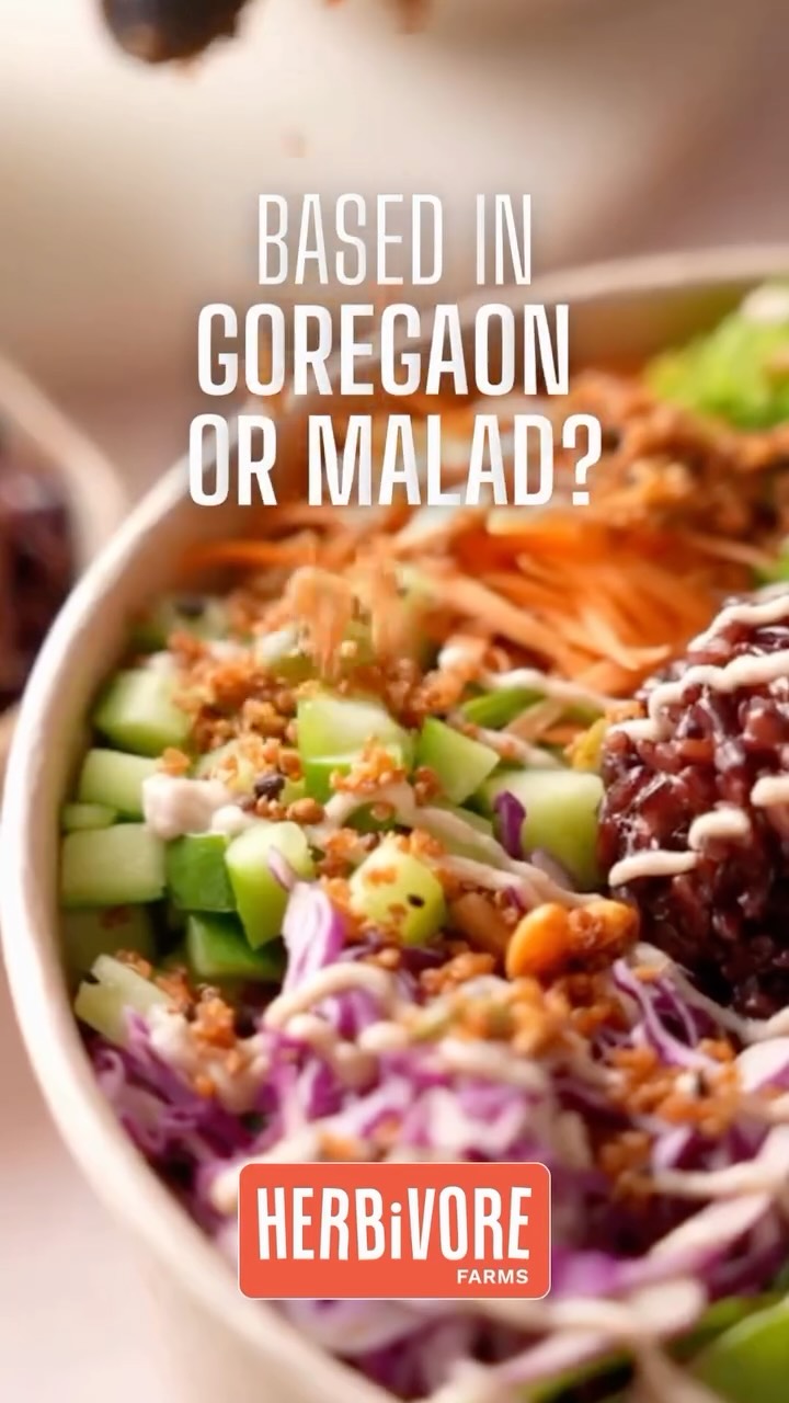 If your Goregaon & Malad fam keeps saying “I want to eat better but don’t know what to order”, this is their sign! Spread the word! Our new kitchen delivers across Goregaon & Malad! 🥗❤️💪