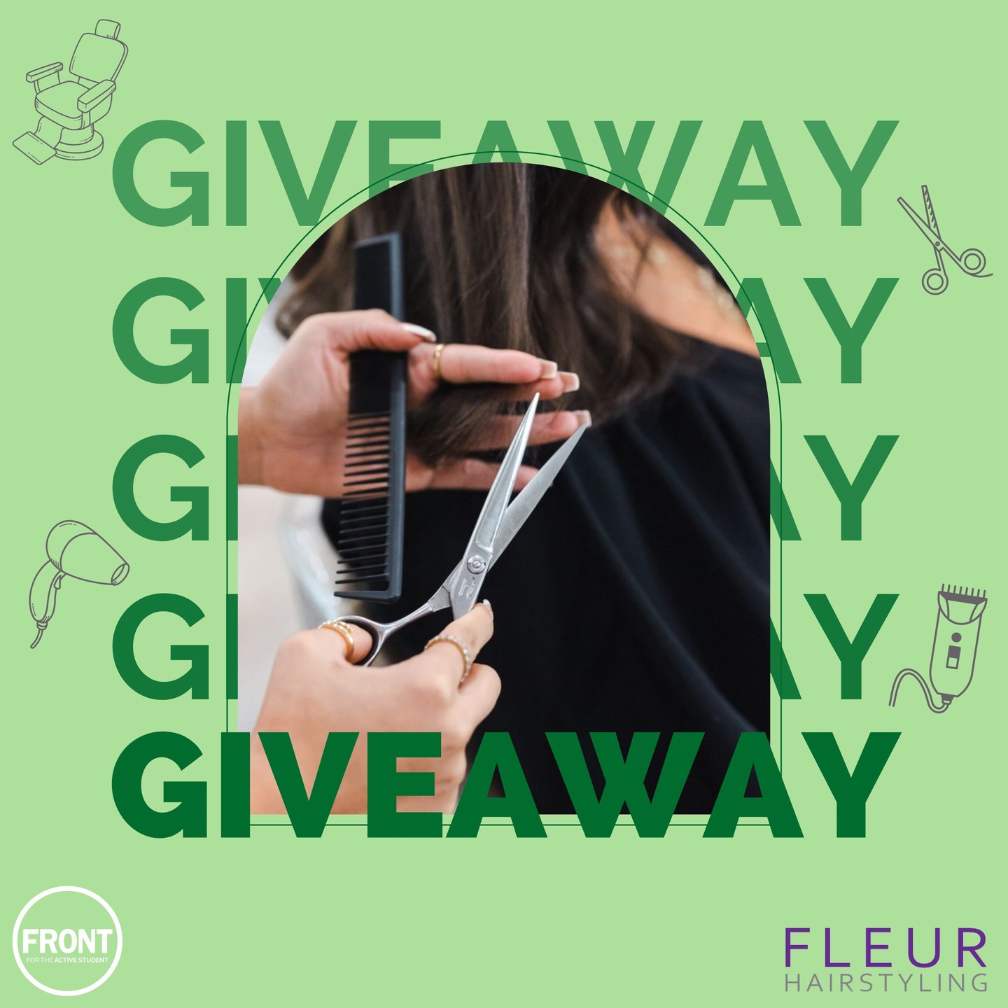 ๐๐ข๐ง ๐ ๐๐ซ๐๐ ๐ก๐๐ข๐ซ๐๐ฎ๐ญ ๐๐๐ป
Student life is already expensive enough right? Lucky you! Together with one of our partners @fleurhairstyling you can win a new, fresh look! Fleur Hairstyling is a salon in the middle of the city (Schouwburgring) & with your student/ov card you get a 20% discount on tuesdays and wednesdays (and 10% on other days)!! ๐คฉ
To enter the giveaway:
Did you miss our booth on campus yesterday? Hereโs another chance! Fill in the survey in our bio about study places, send us proof via DM, and get a chance to win!
Goodluck!
๐