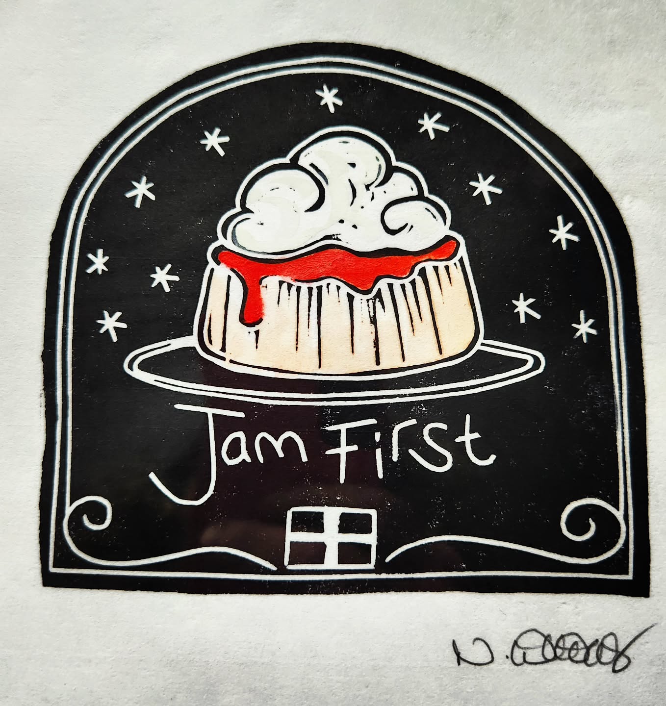 Couple of these going off to new homes today. Jam First in Cornwall. That way you can pile on plenty of Cornish clotted cream 🍓🍓🍓
#jamfirst
#cornwall
#clottedcream