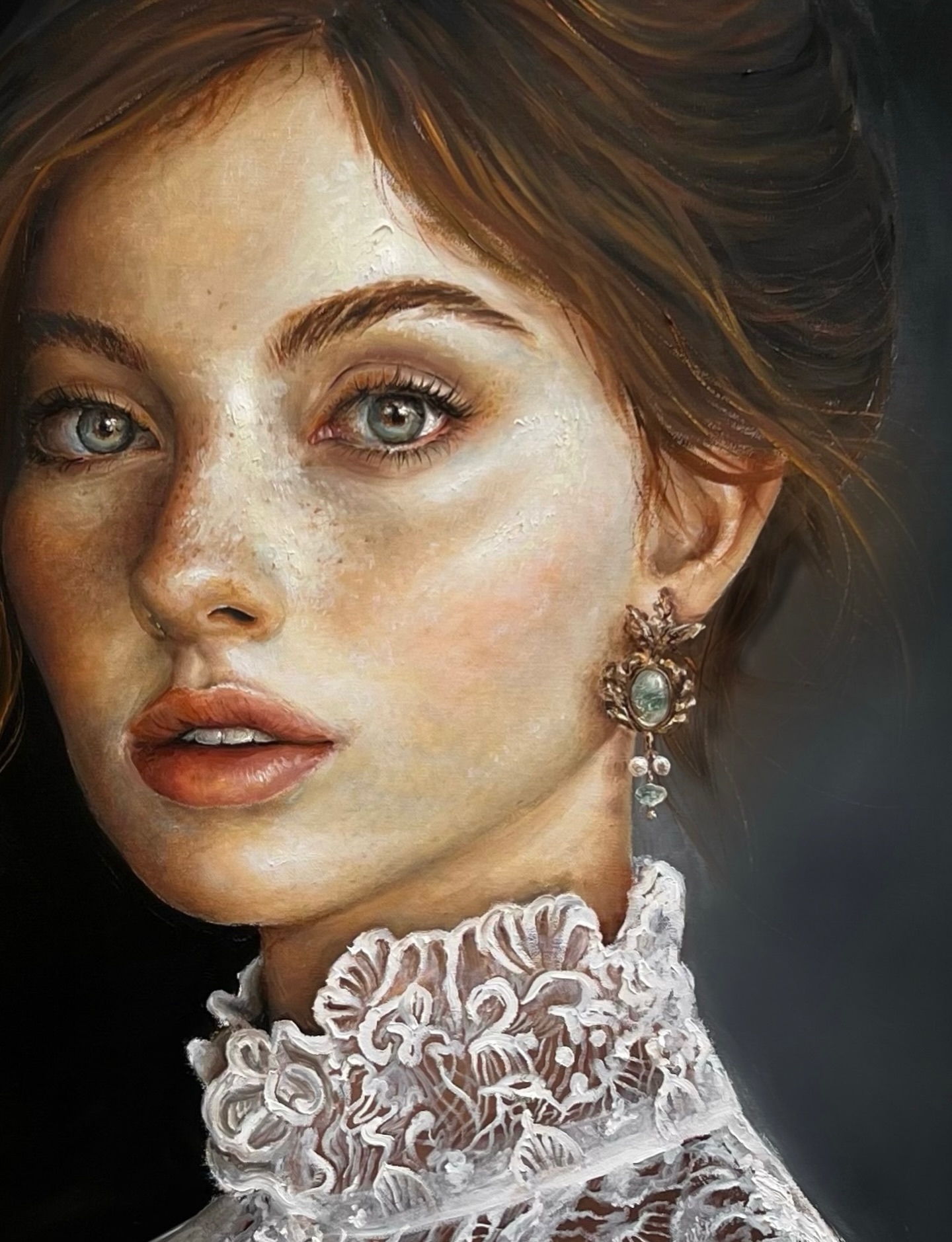 Armance
116 x 89cm
Oil painting
#art #artforsale #frenchartist #peinture portrait womenart womenartists birds oilpaint acryliquepainting canvas canvasart