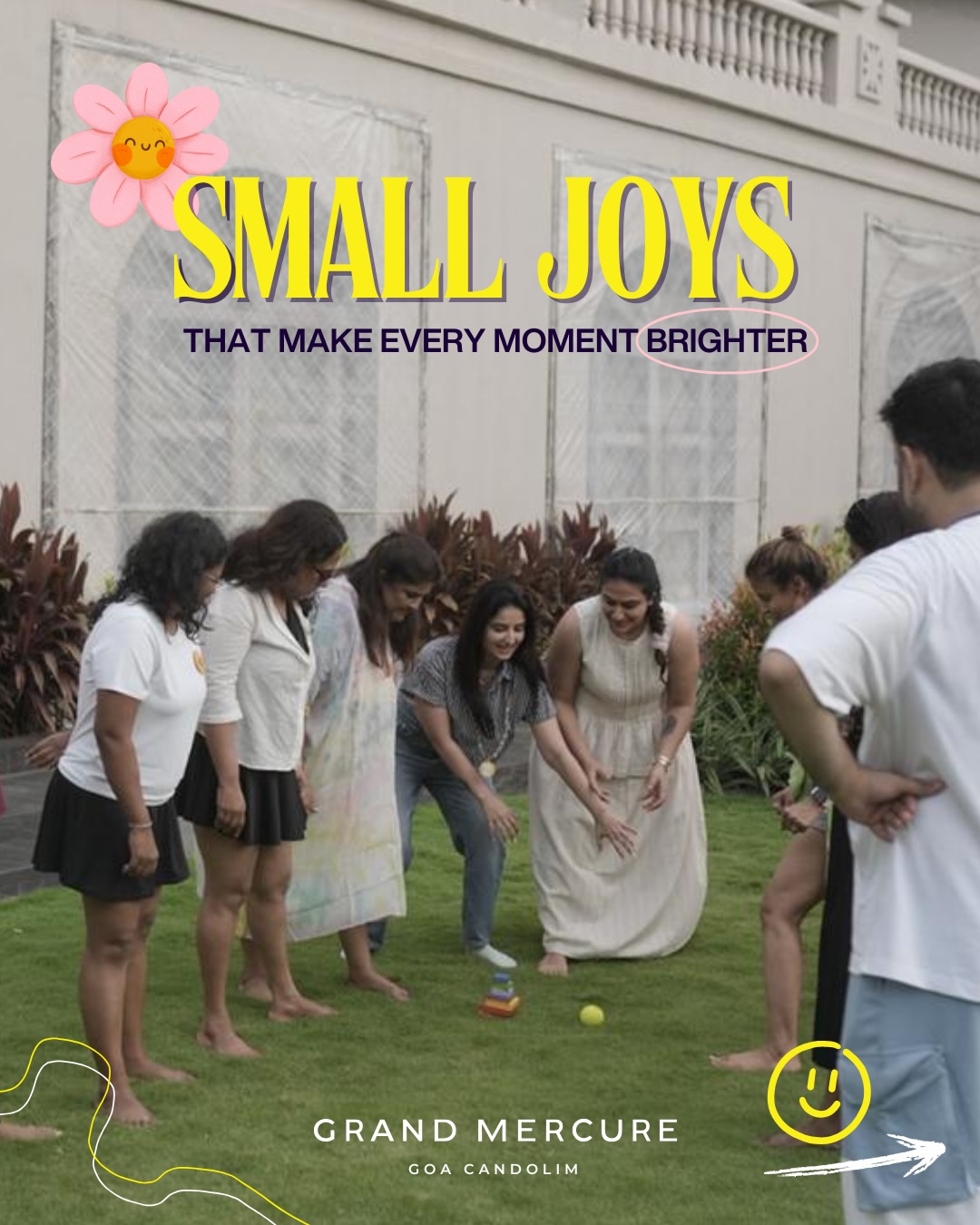 Beyond the amenities, it’s the atmosphere.🌊
Discover the SMALL JOYS that elevate your stay at Grand Mercure. Who are you bringing with you? ✨
.
.
.
#luxuryhotels #luxurystaycation #resortsingoa #goaplans #newyears #weekendgateaway #hotelsandresorts #goatrip #travelplans