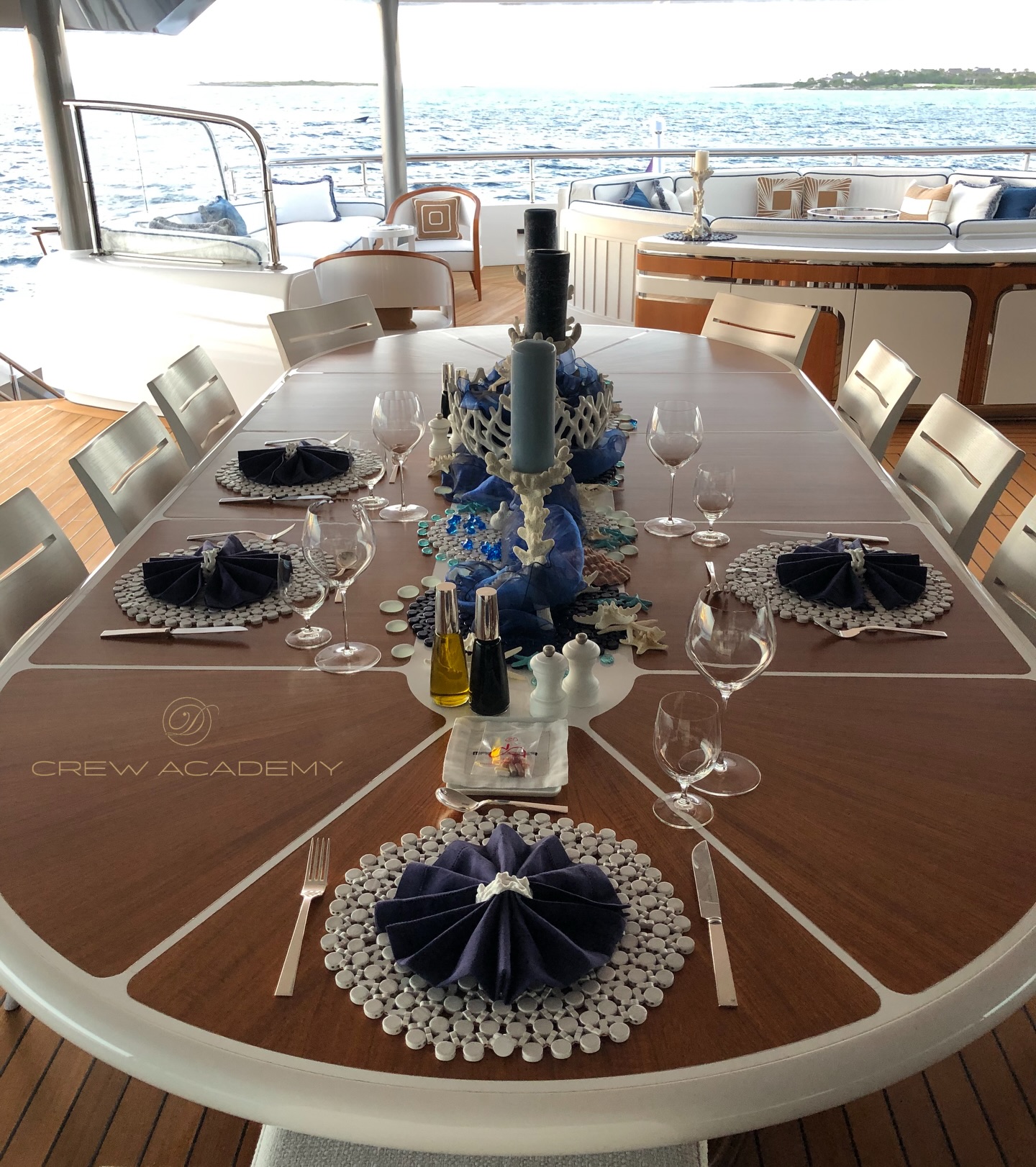 “Details don’t just matter — they define you.”
In the world of true luxury, greatness is never found in grand gestures.
It lives in the almost invisible:
the quiet precision of a table setting,
the gentle polish on a wine glass,
the way “good morning” is spoken with sincerity, not habit.
These details tell your story long before you introduce yourself.
They reveal your standards, your discipline, your character.
They are the difference between service that is remembered…
and service that is revered.
At Dcrew Academy, we train the eye that notices,
the hand that perfects,
and the presence that elevates every space you enter.
Because in luxury, excellence isn’t an act —
it’s a collection of moments crafted with intention.
And those moments define you. ✨ #luxuryhospitality #luxuryyacht #luxurylifestyle #luxuryliving #yacht #yachtcrewtraining #yachtstewardess #stewardesslife #stewardesslifestyle #sea #yachtcharter #yachtdesign #yachtlifestyle #yachtworld #yachtcrew #monaco #miami #dubai