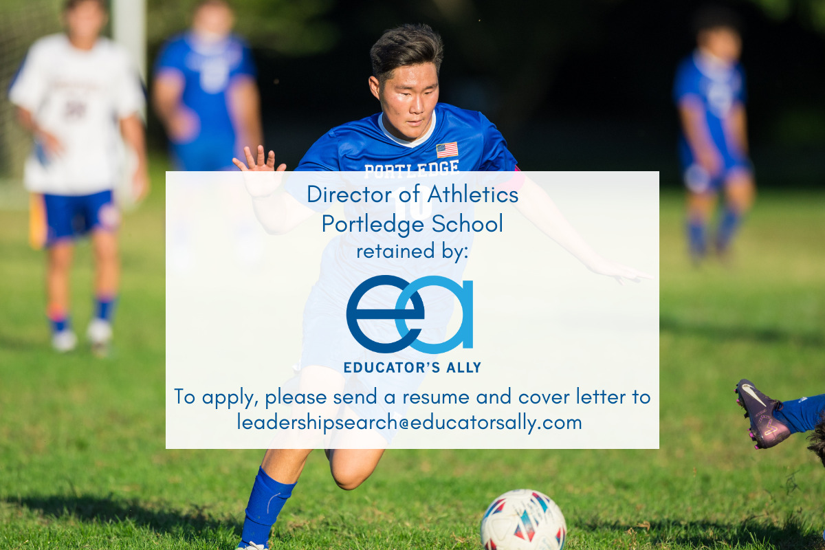 Educator's Ally is excited to be partnering with @portledgeschool_ to identify their new Director of Athletics. To apply, please send your resume and cover letter to leadershipsearch@educatorsally.com. To view the full job description and apply, click the link in bio.
.
.
.
#portledgeschool #directorofathletics #retainedsearch #jobsearch #teacher #teacherjobs #teaching #teachingjobs #education #educatorsally