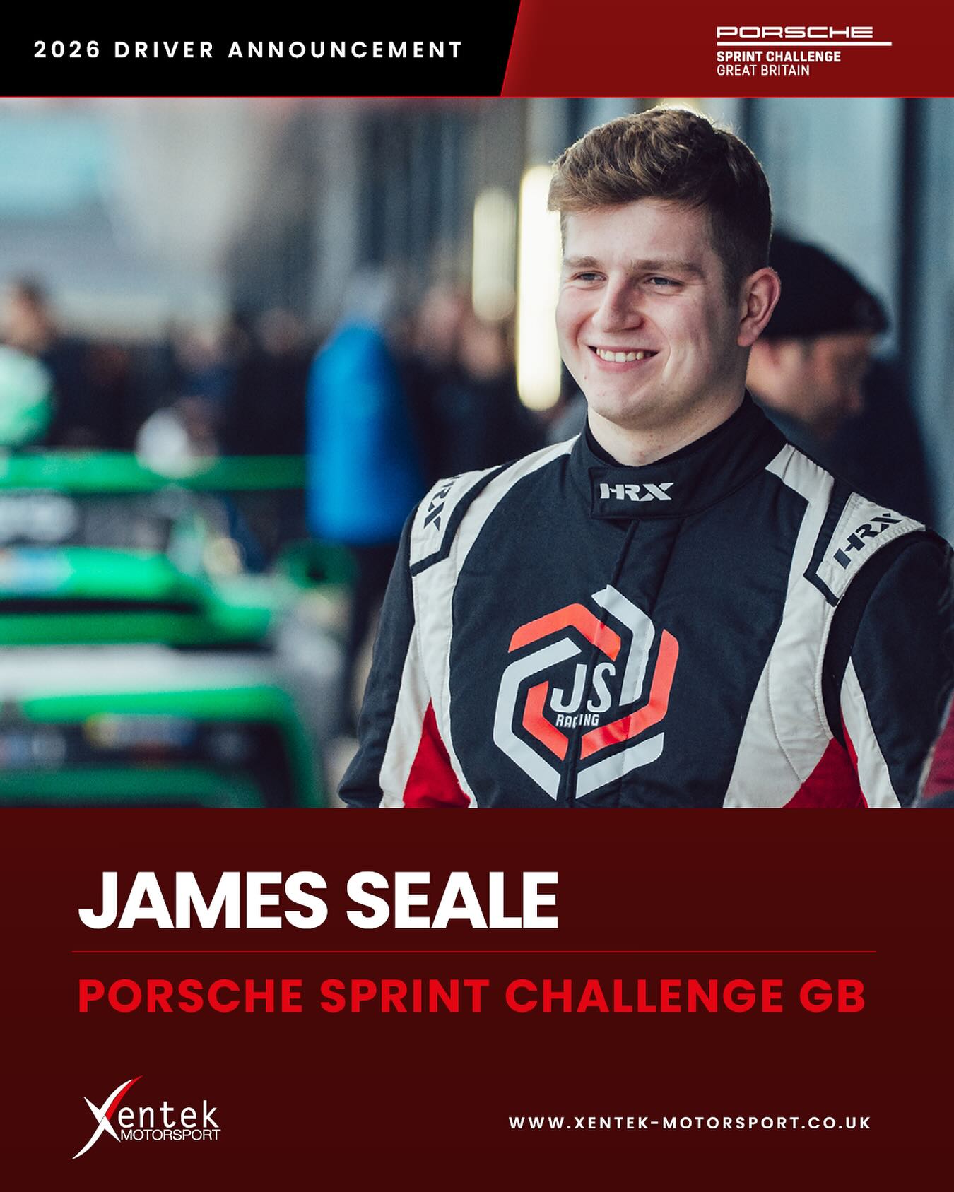 🚨 NEWS: We’ll be mounting another multi-car entry into the Porsche Sprint Challenge GB in 2026!
We’re delighted to welcome rising star @JamesSeale_Racing to the team for his first season in Porsches. He enjoyed a brilliant car-racing debut this year, winning the rookie title in the Mazda MX-5 Championship.
📰 Full story via link in bio!
#XentekMotorsport #SprintChallengeGB #Porsche @PorscheRaces_GB #Motorsport #BTCC